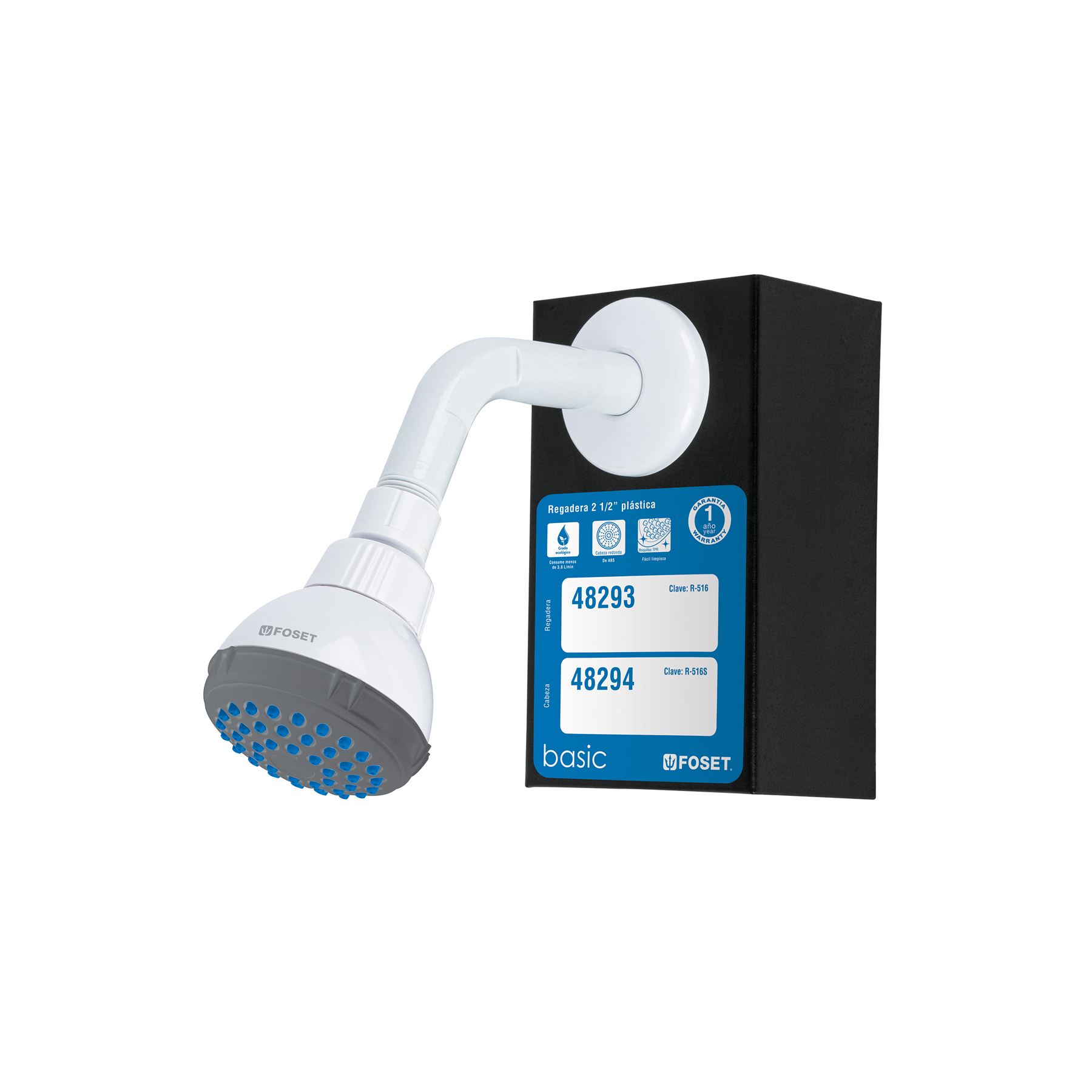 Exhibidor con regadera R-516, Foset