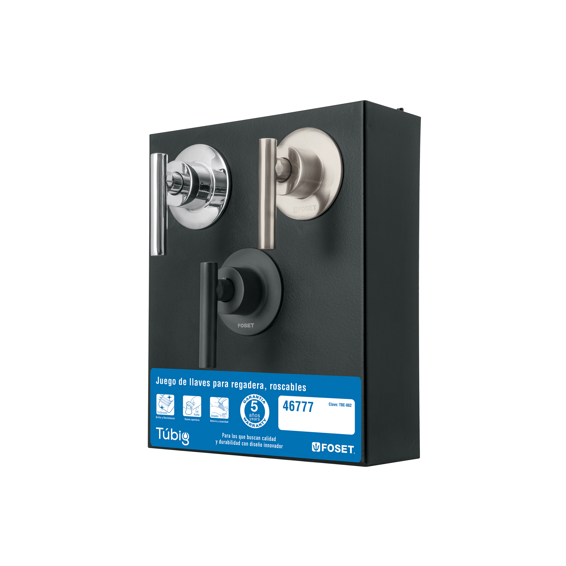 Exhibidor de manerales palanca TBE-062