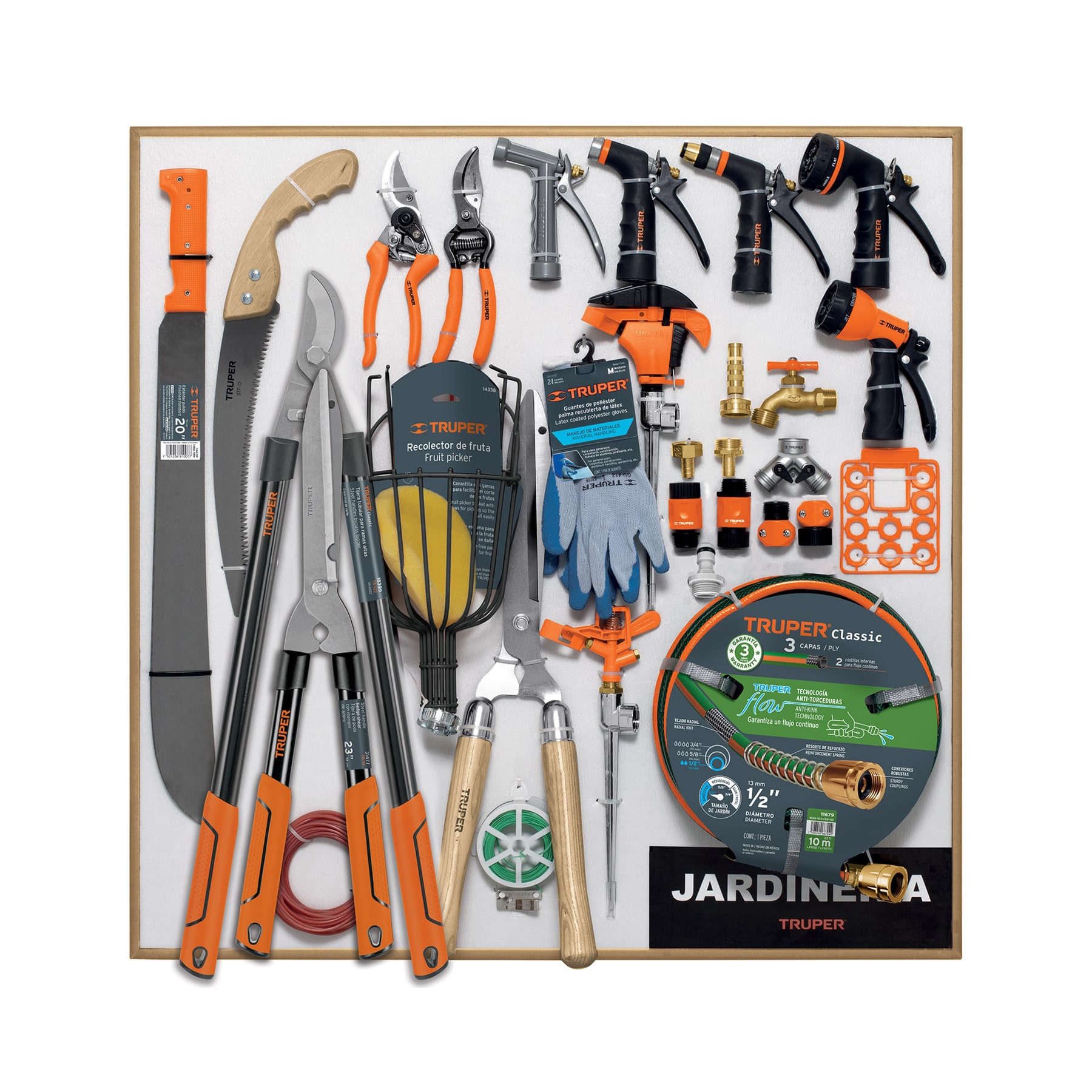 Exhibidor de Jardinería, 80x80 cm, 1 tablero