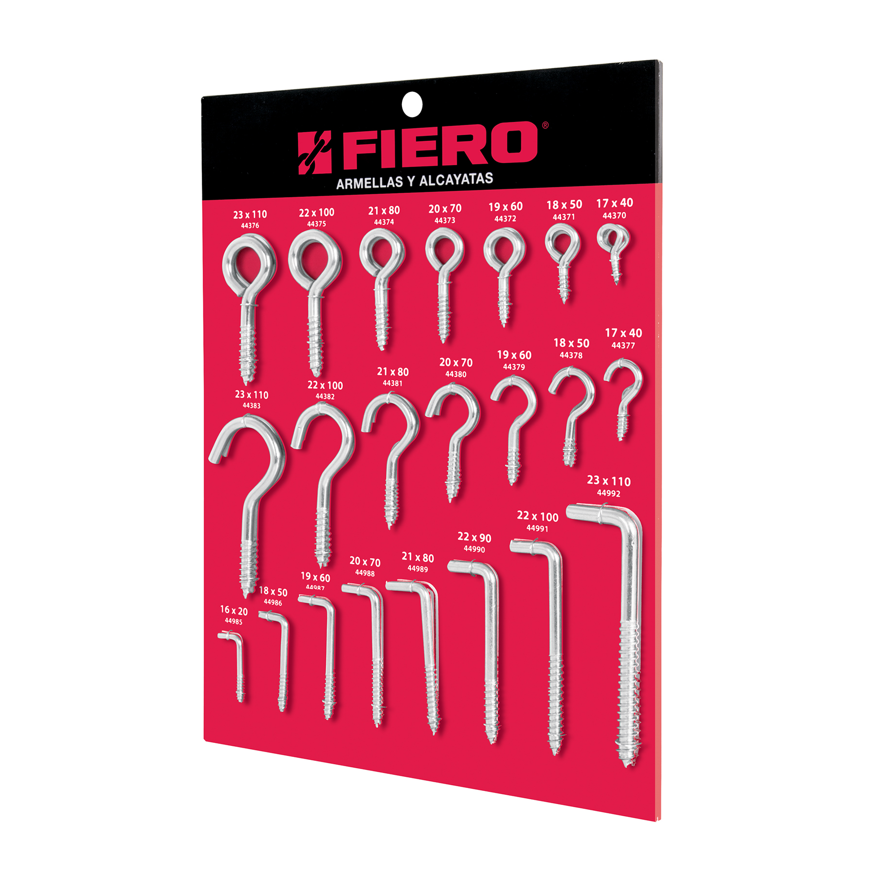 Exhibidor FIERO de armellas