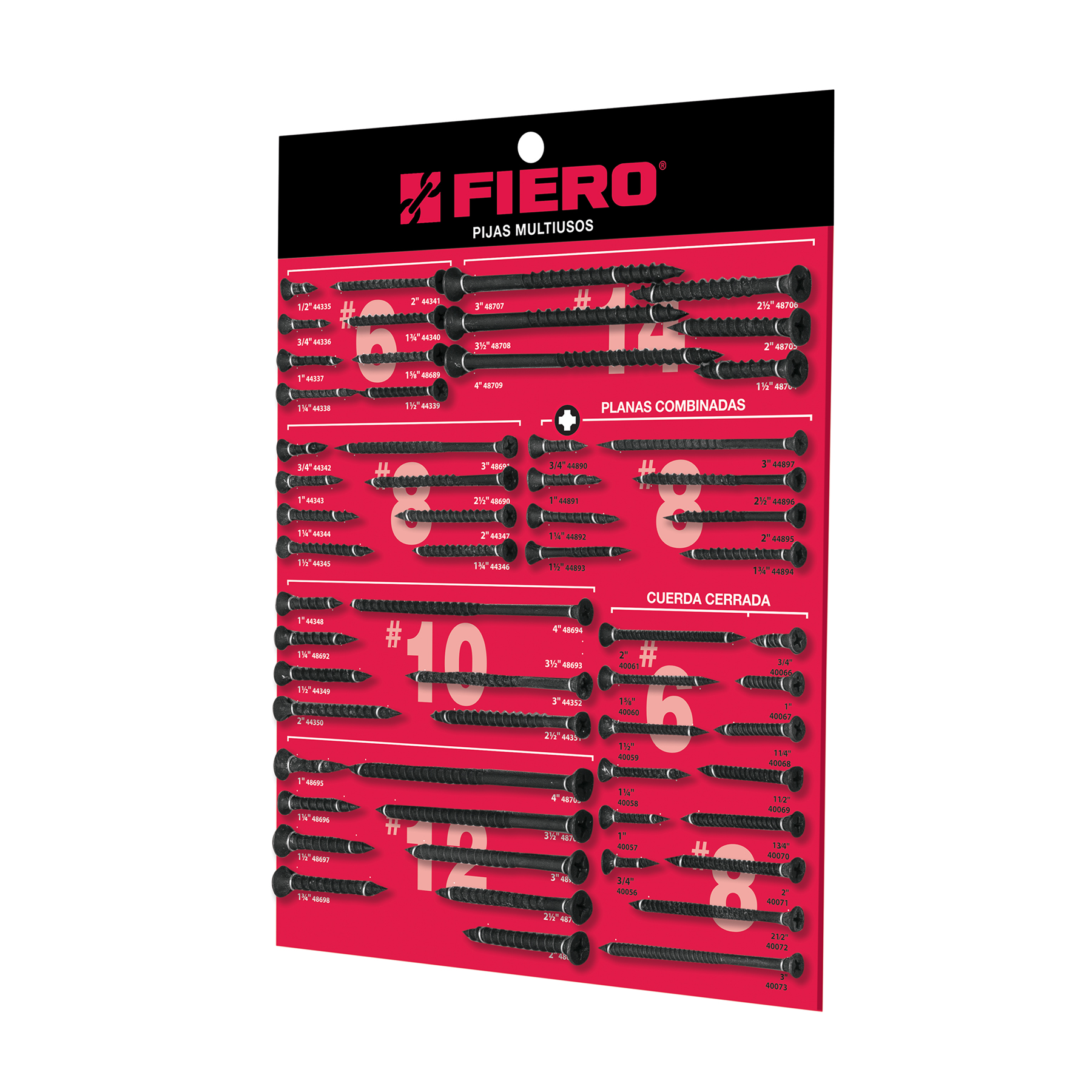 Exhibidor FIERO de pijas multiusos