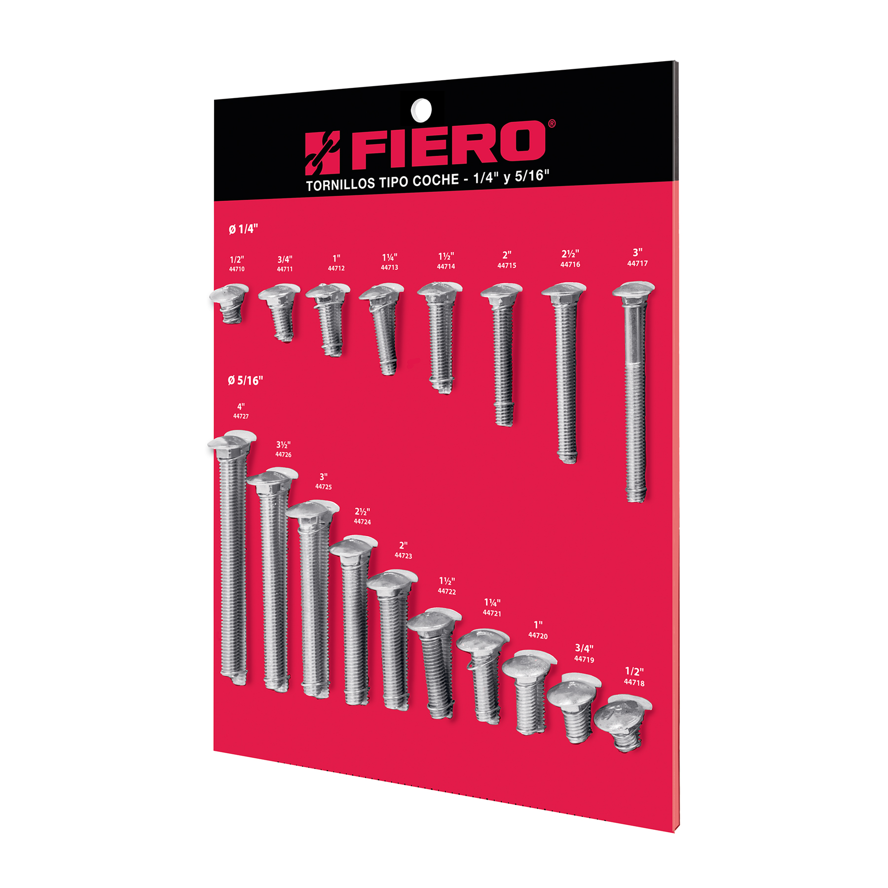 Exhibidor FIERO de tornillos #1, tipo coche