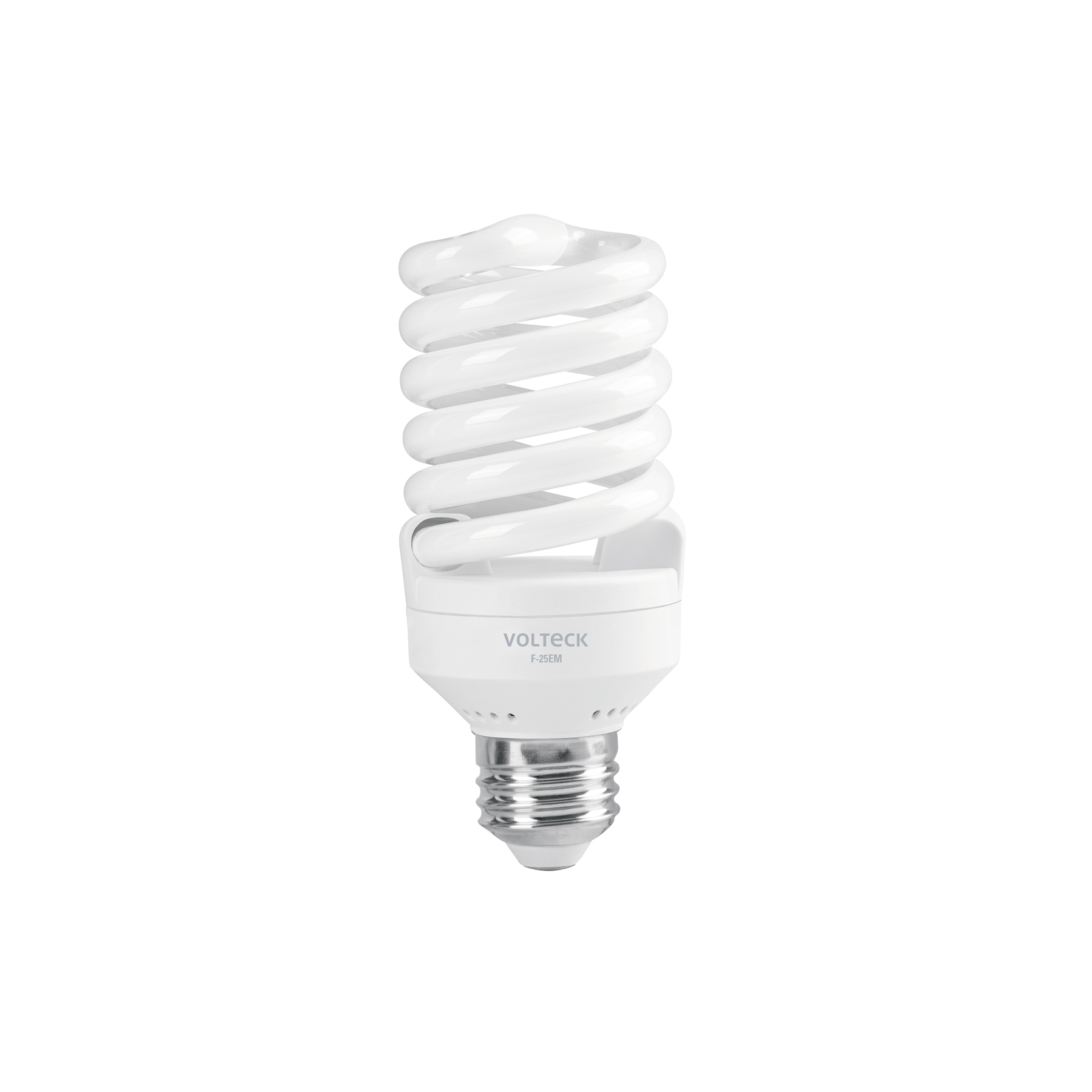 Lámpara espiral mini T2 25 W luz de día en blíster, Volteck