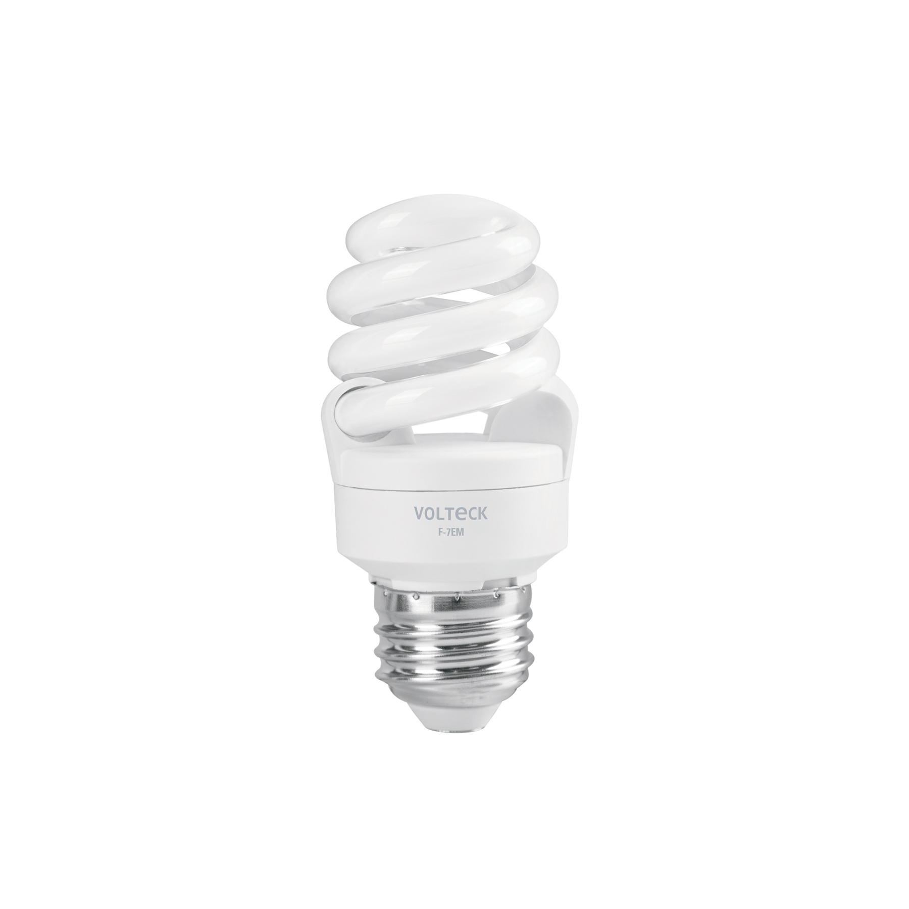 Lámpara espiral mini T2 7 W luz de día en blíster, Volteck