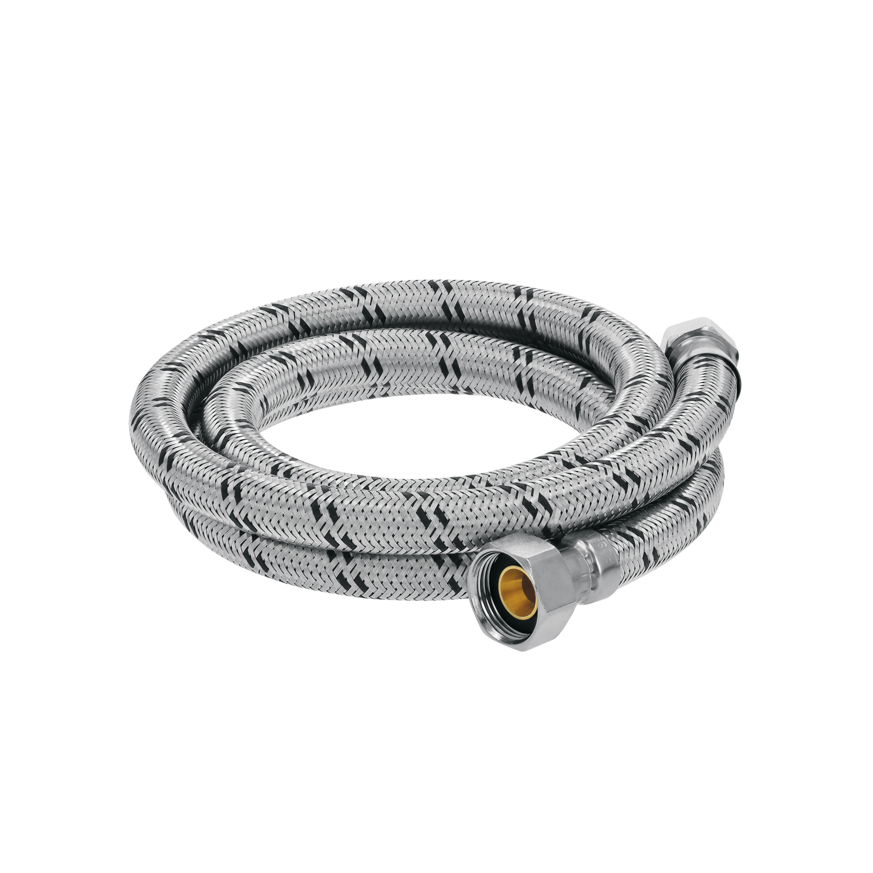 Manguera para boiler, acero inox, 1/2'x3/4', 150 cm, Foset