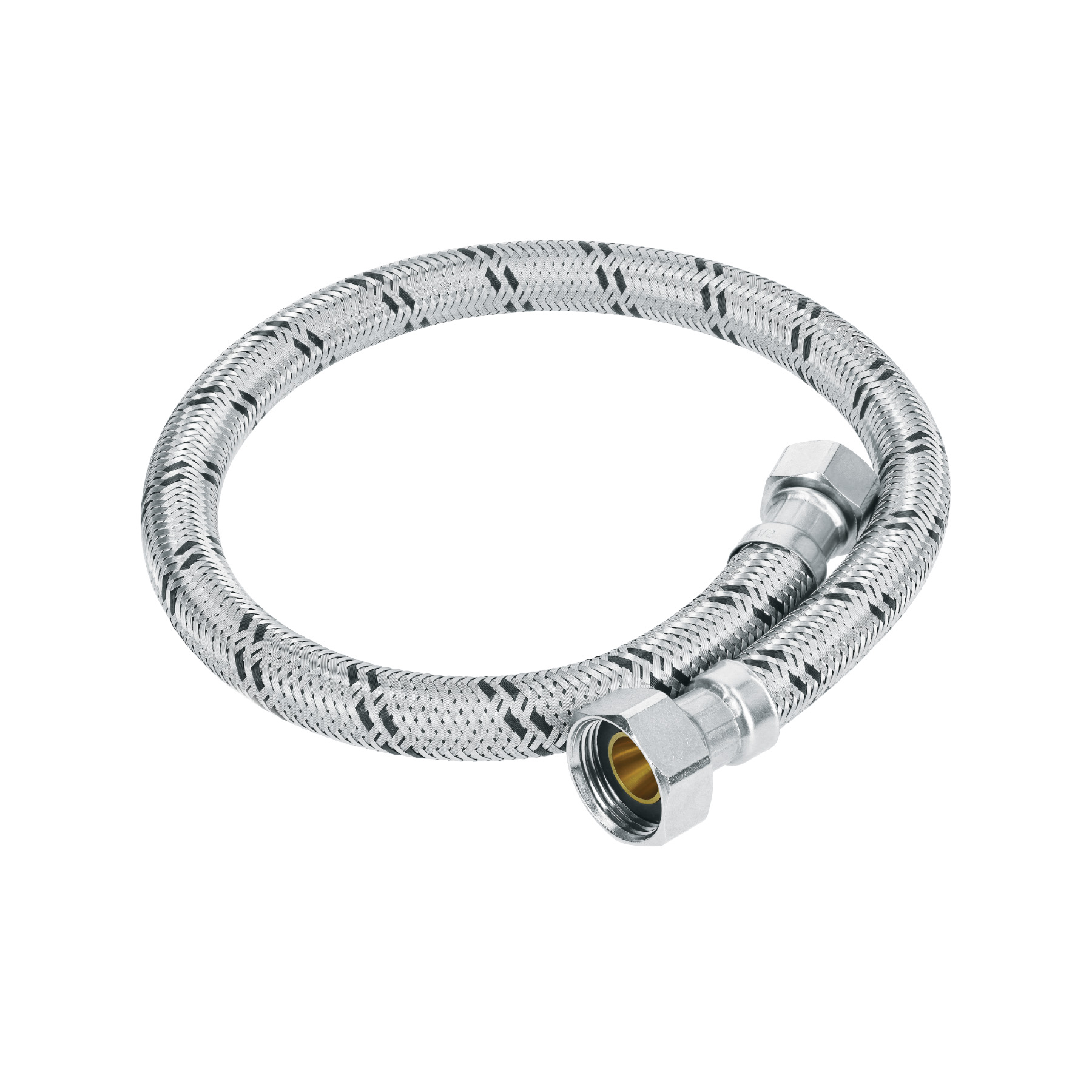 Manguera para boiler, acero inox, 1/2'x3/4', 60 cm, Foset