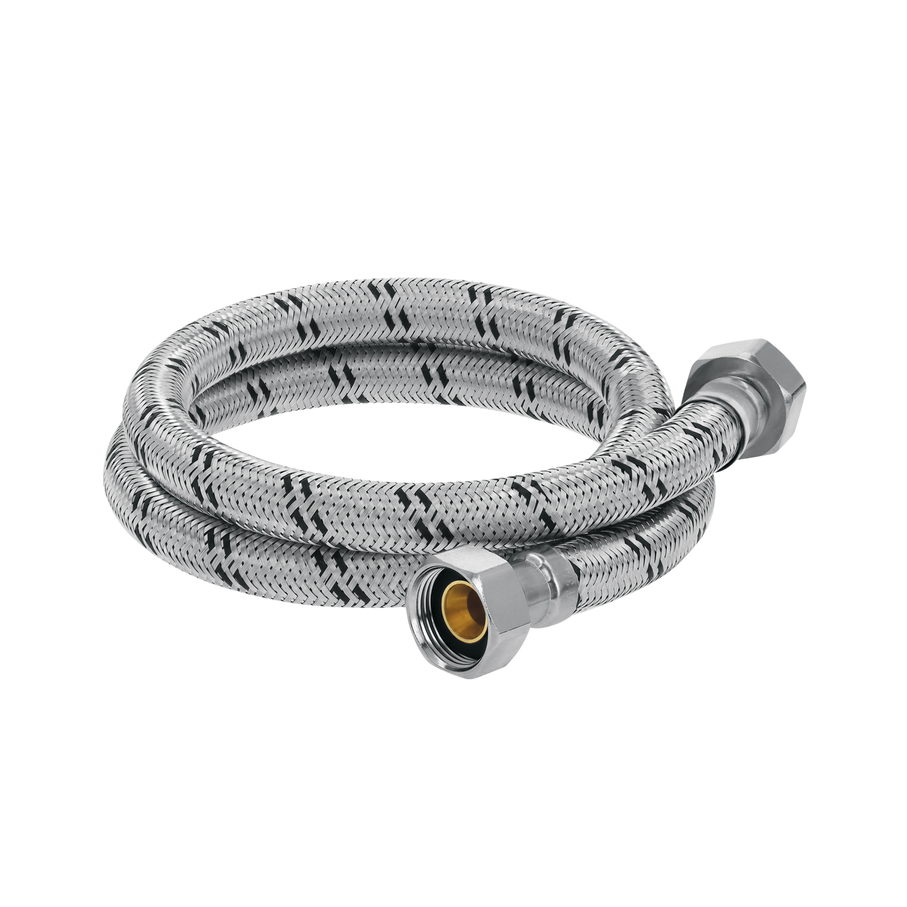 Manguera para boiler, acero inox, 3/4'x3/4', 100 cm, Foset