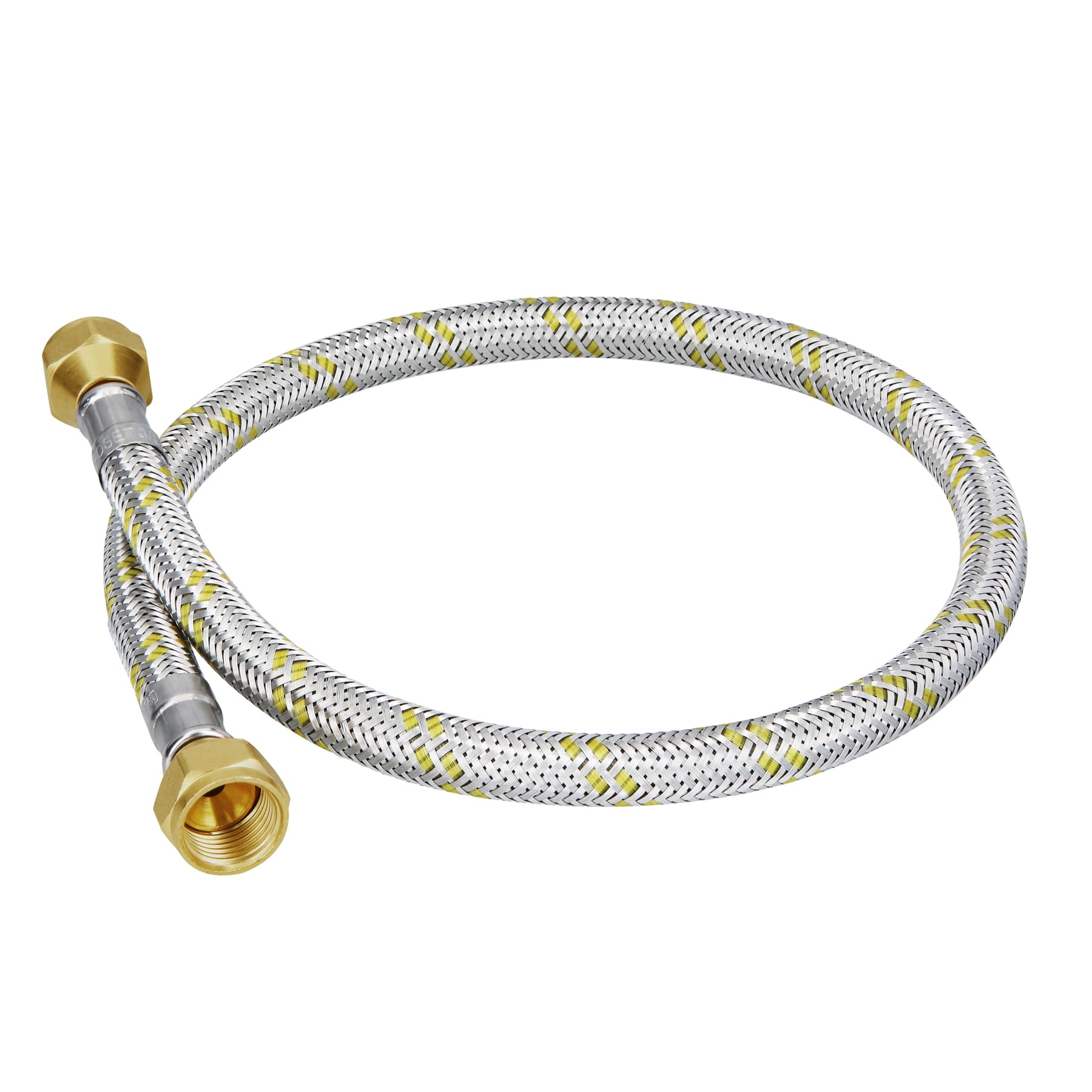 Manguera para gas, acero inox, 3/8' flare, 60 cm, FOSET