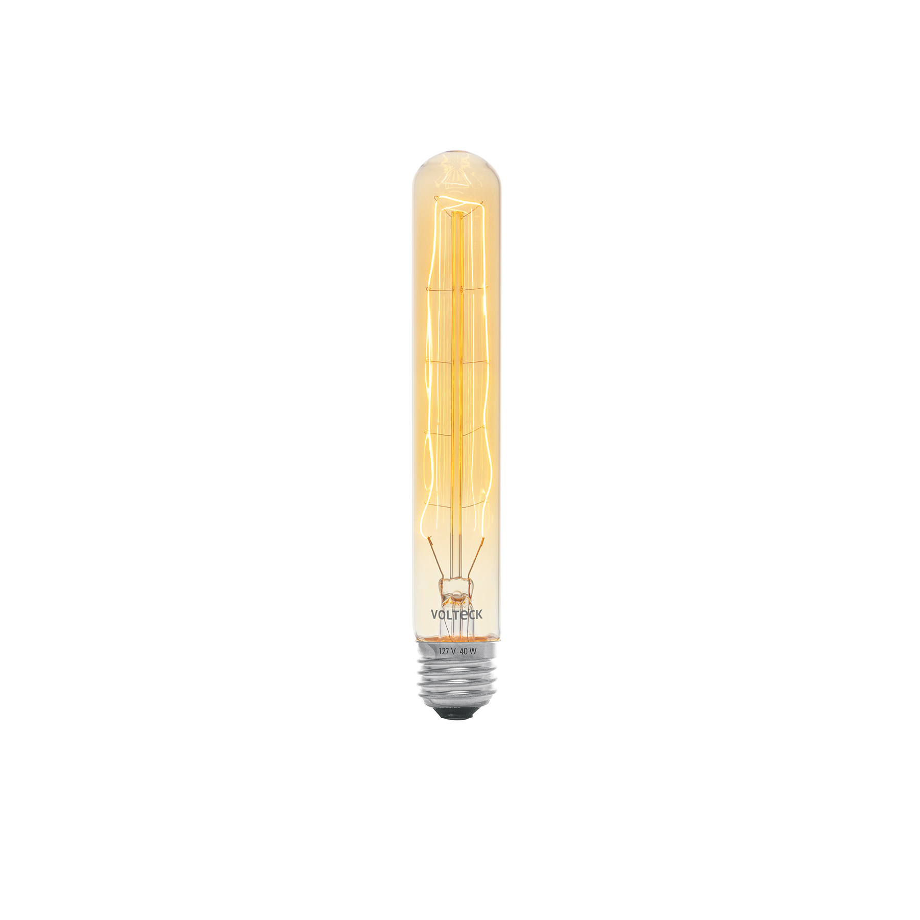 Lámpara incandescente vintage 40 W tipo probeta, Volteck