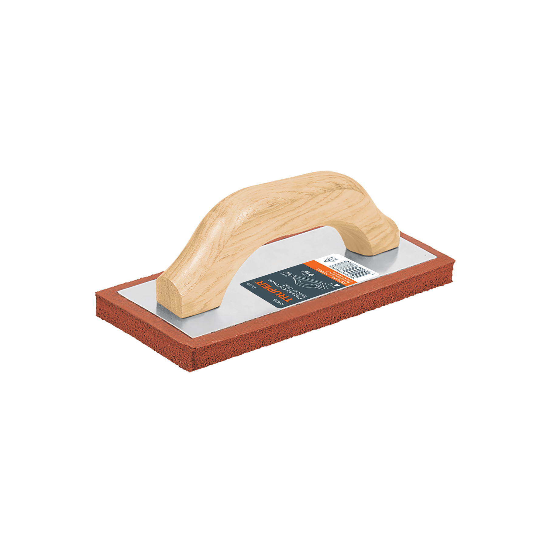 Flota de esponja 9-1/2' espesor 3/4', acabado áspero, TRUPER