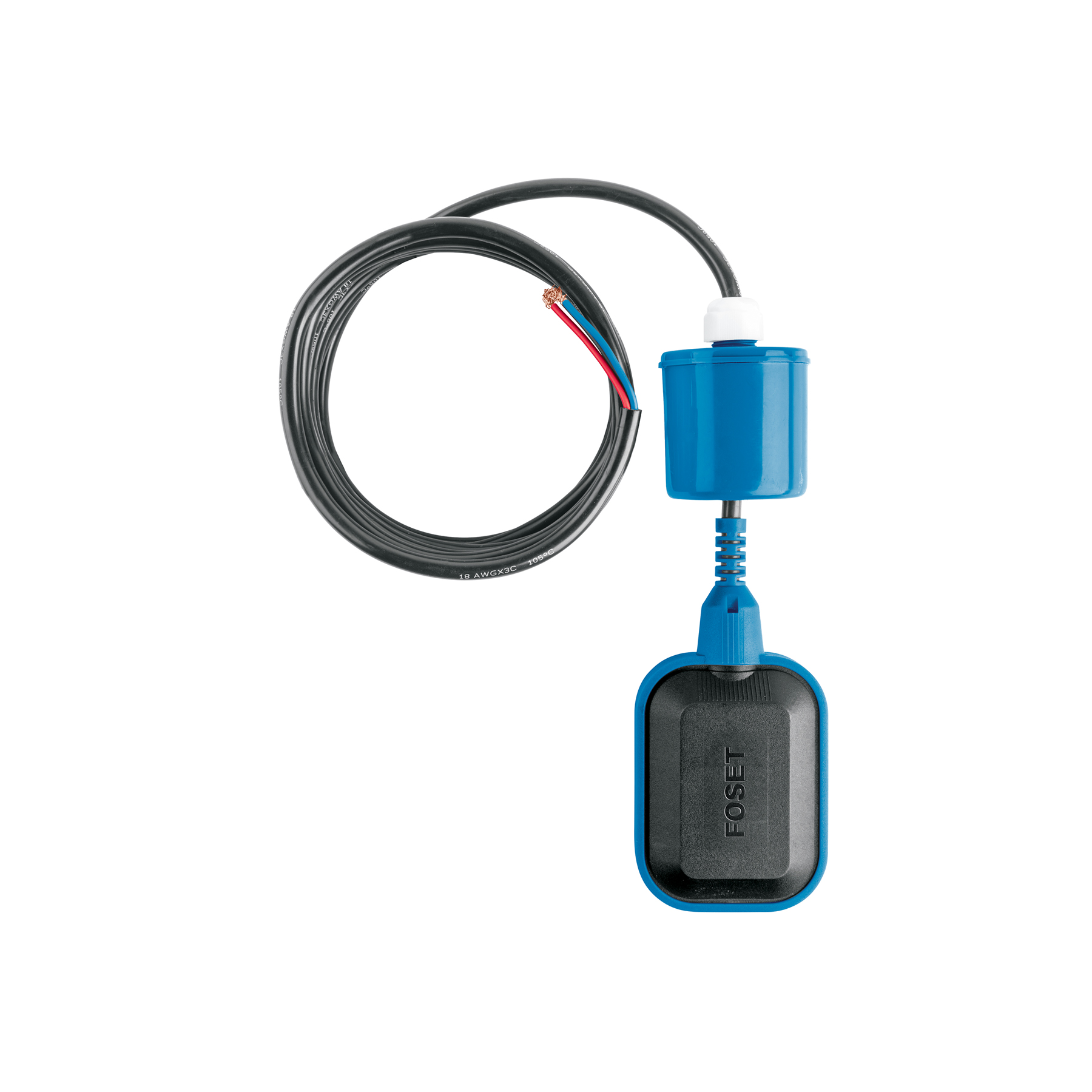 Flotador eléctrico con cable de 3 m, Foset