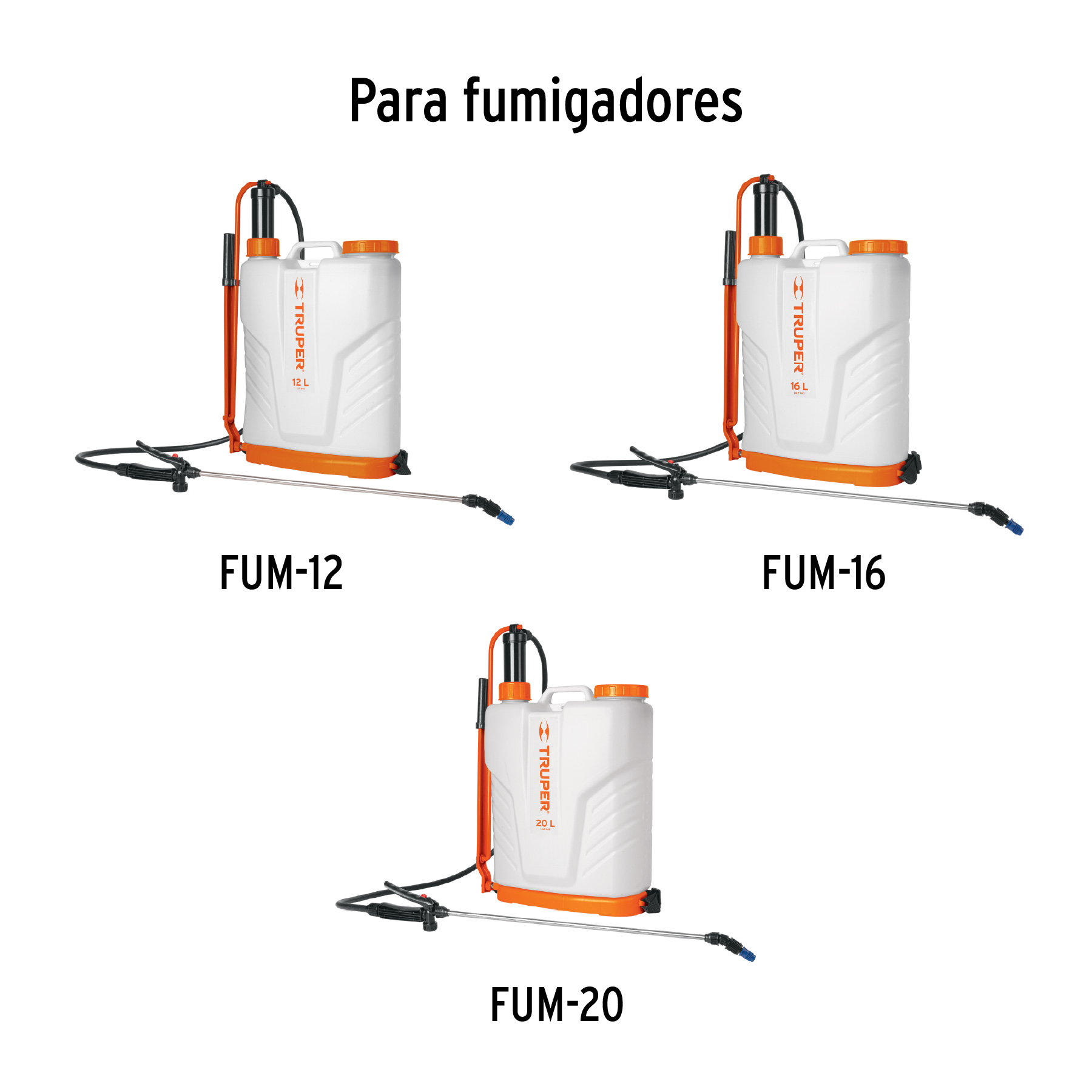 Porta empaque XP para fumigadores FUM-12, 16 y 20, Truper - Imagen 2