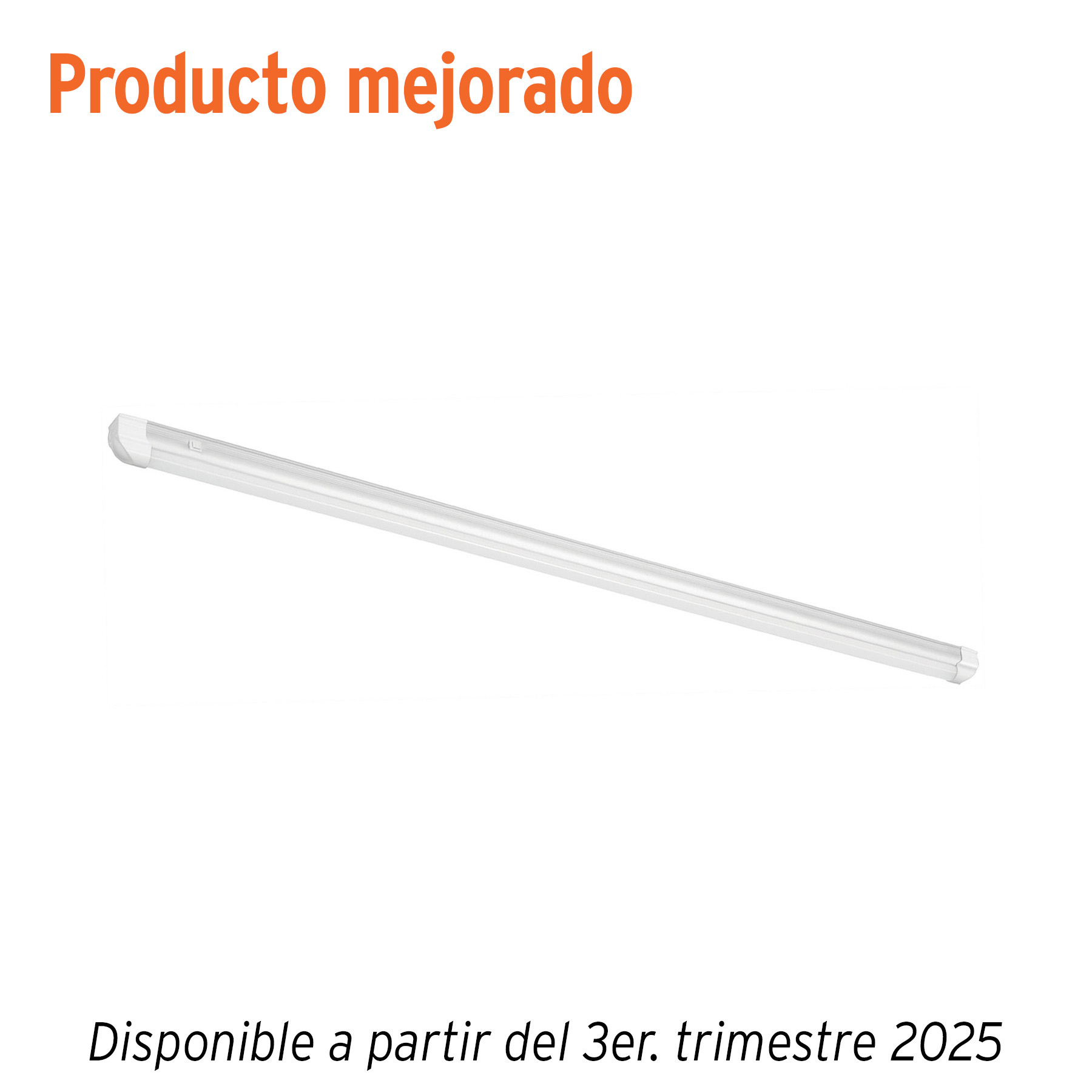 Luminario lineal ultra delgado de LED 19 W para gabinete