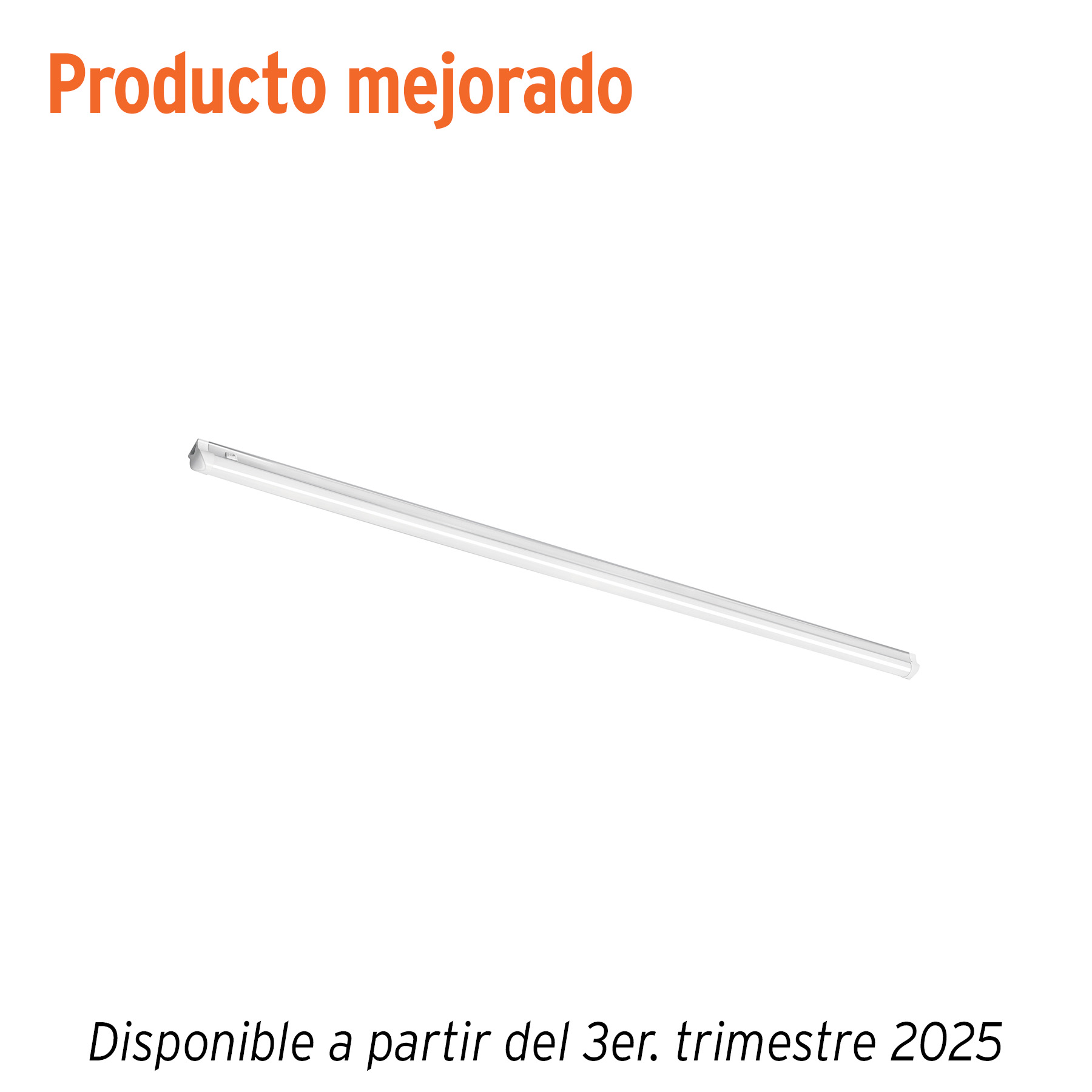 Luminario lineal ultra delgado de LED 24 W para gabinete