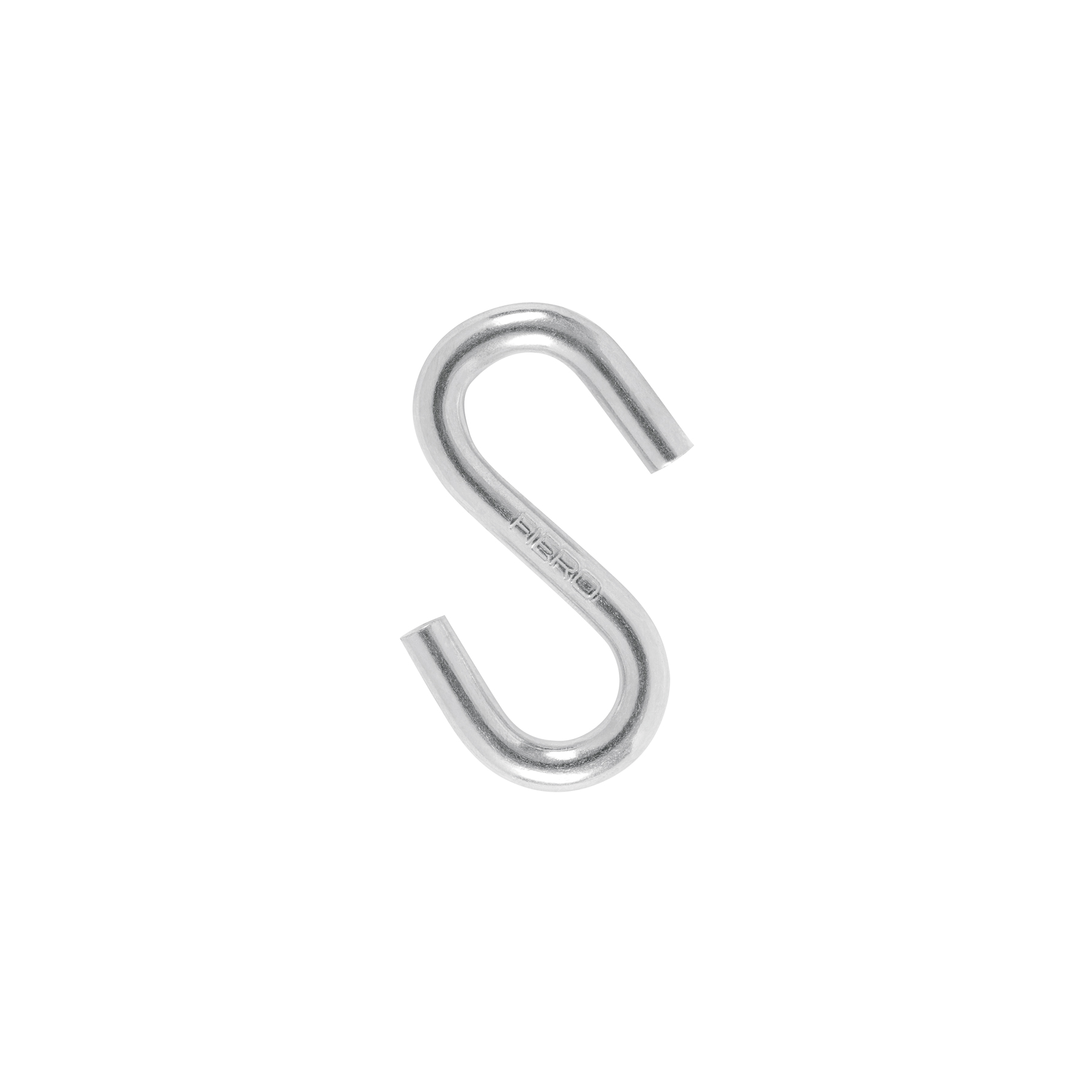 Gancho 'S' de 5/16' de acero para cable, FIERO