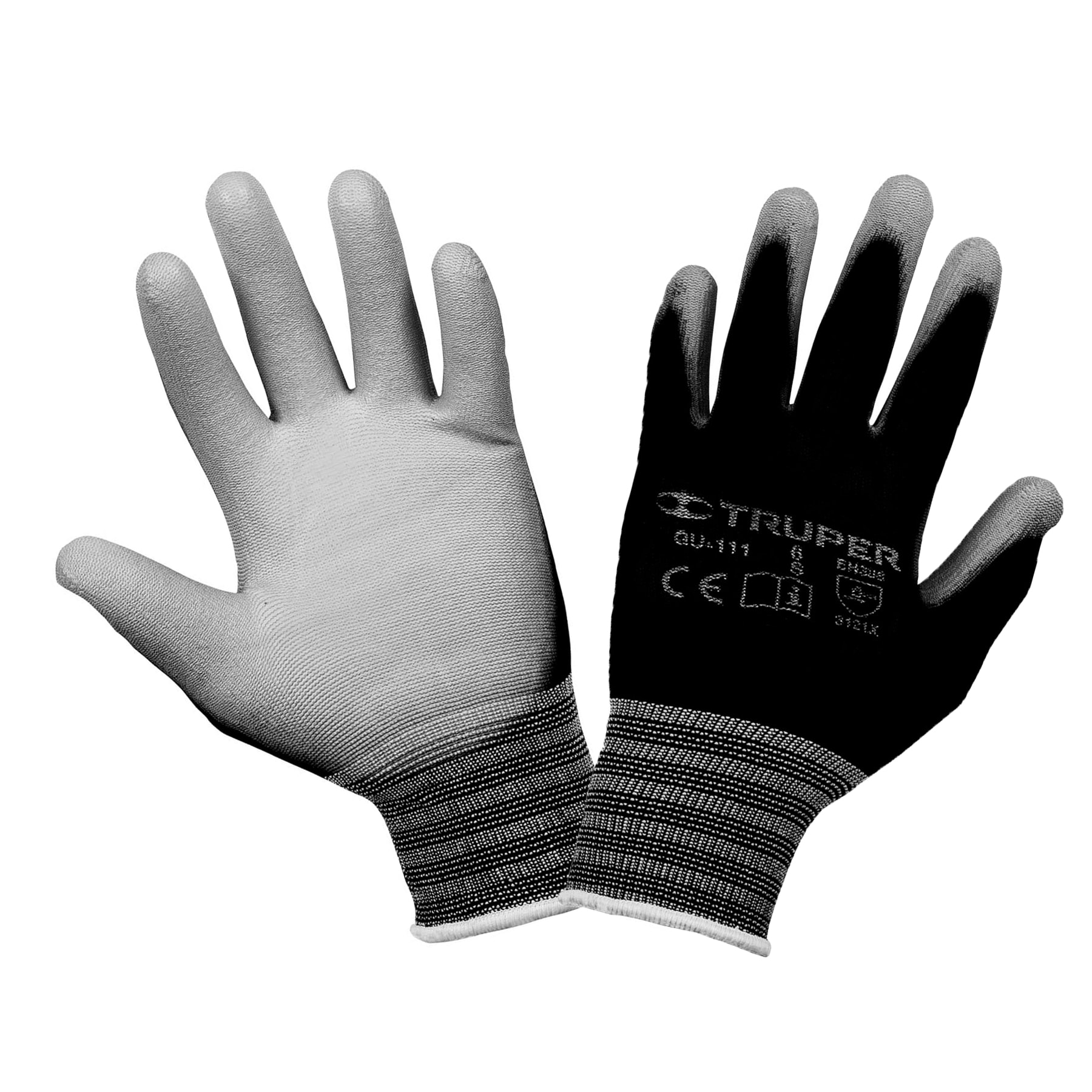 Guantes de nylon recubiertos de poliuretano, CH, TRUPER