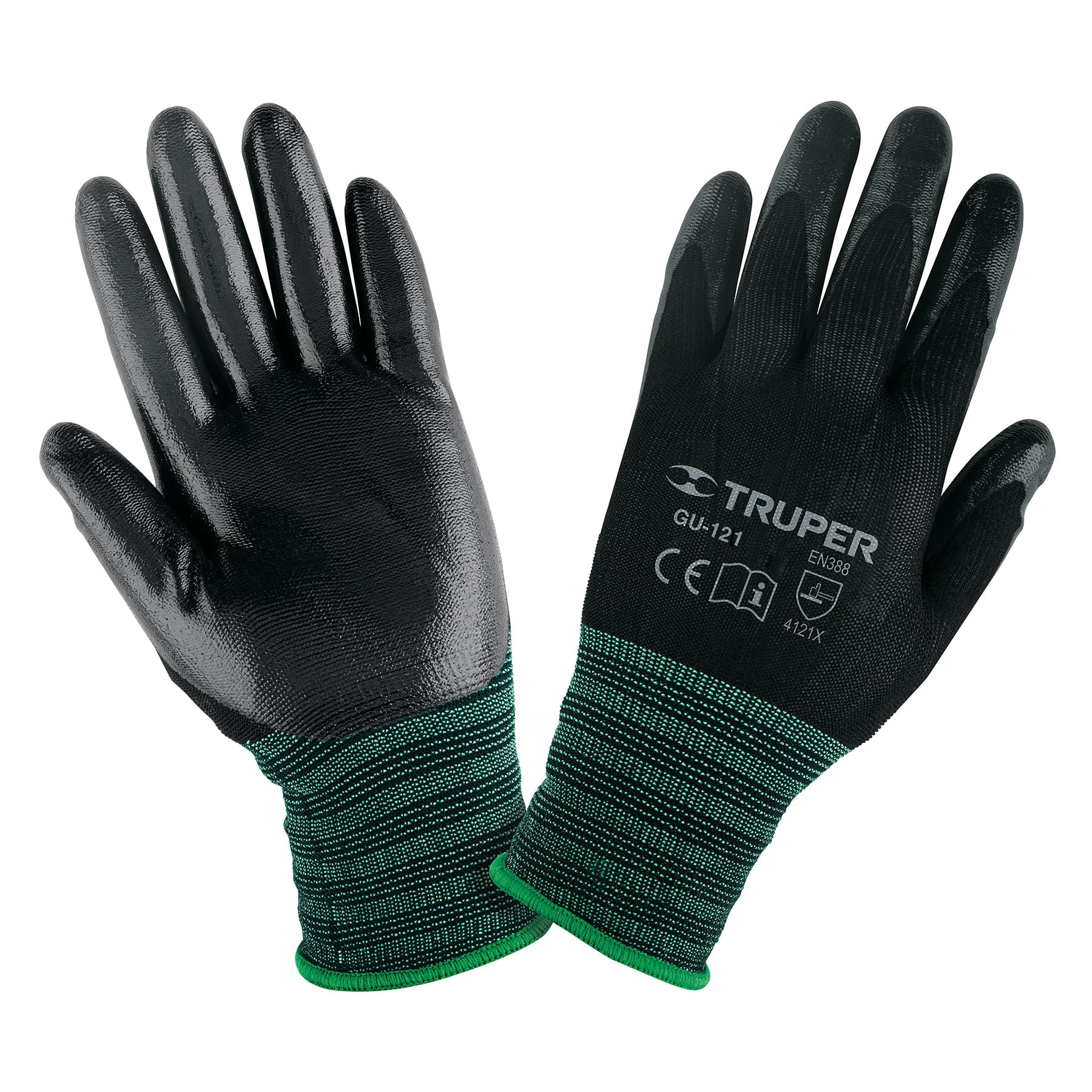 Guantes de nylon recubiertos de nitrilo, CH, TRUPER