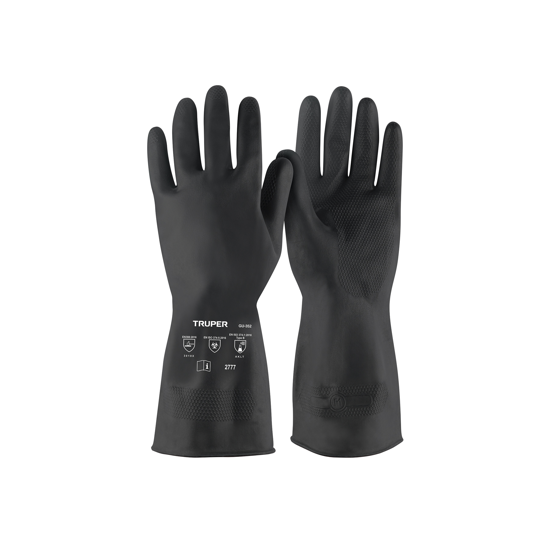 Guantes de látex para pintor, M, TRUPER