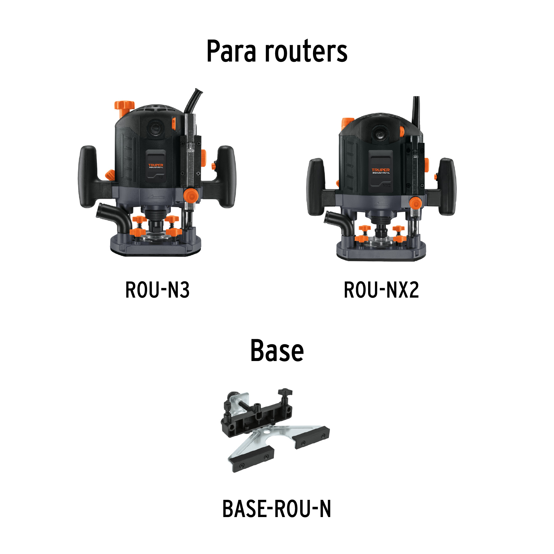 Guía paralela para ROU-NX3, ROU-NX2 y ROU-N3, TRUPER - Imagen 2