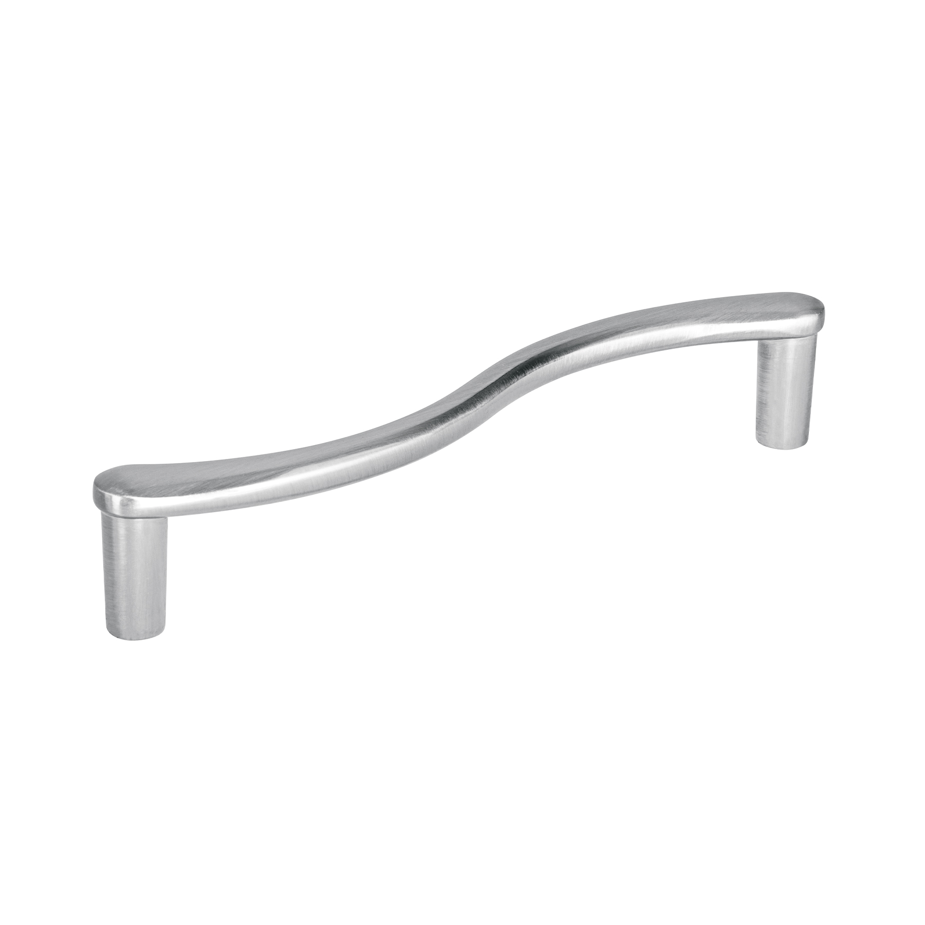 Jaladera de 96mm, línea Toledo, níquel, HERMEX