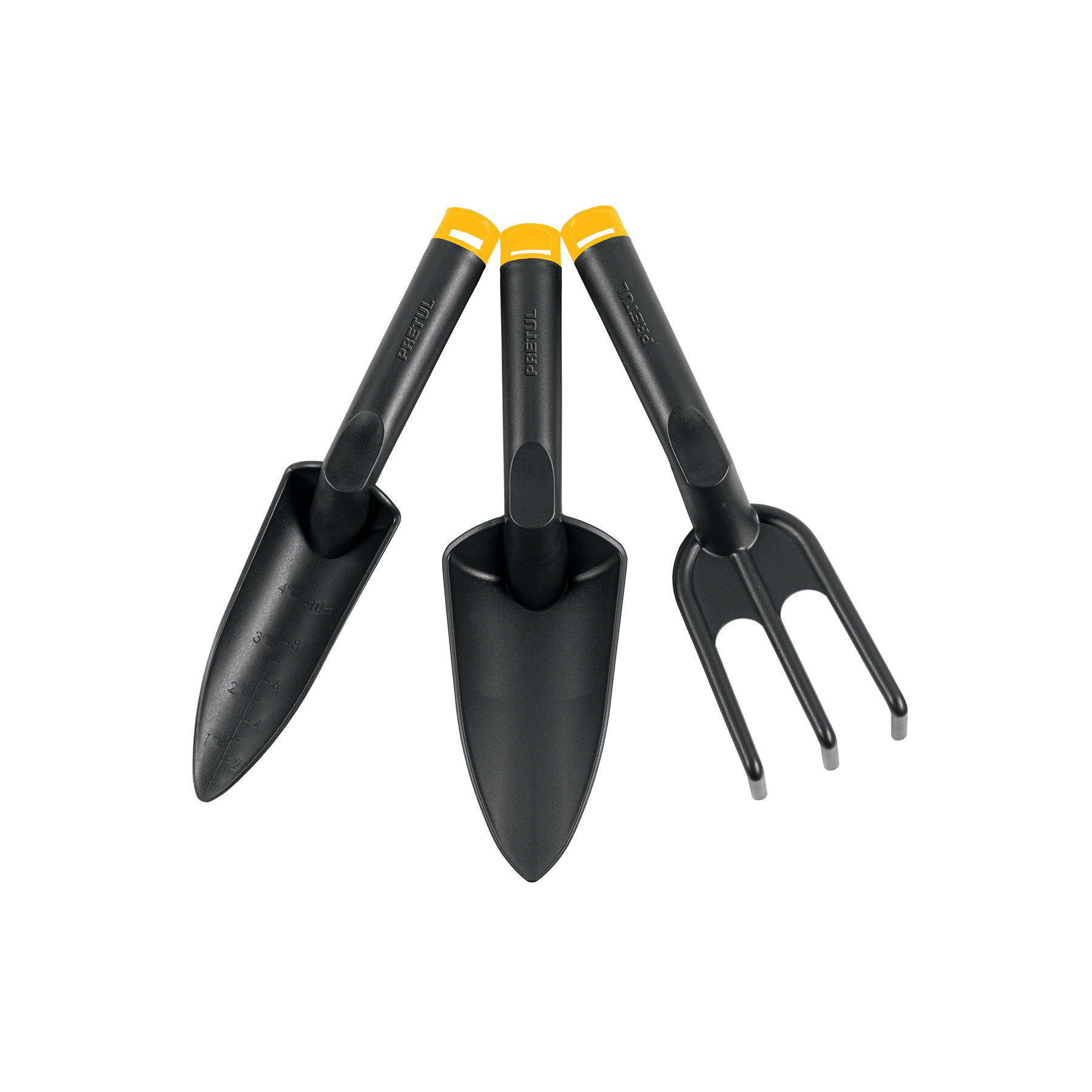 Juego de 3 herramientas de 11' para jardín, Pretul