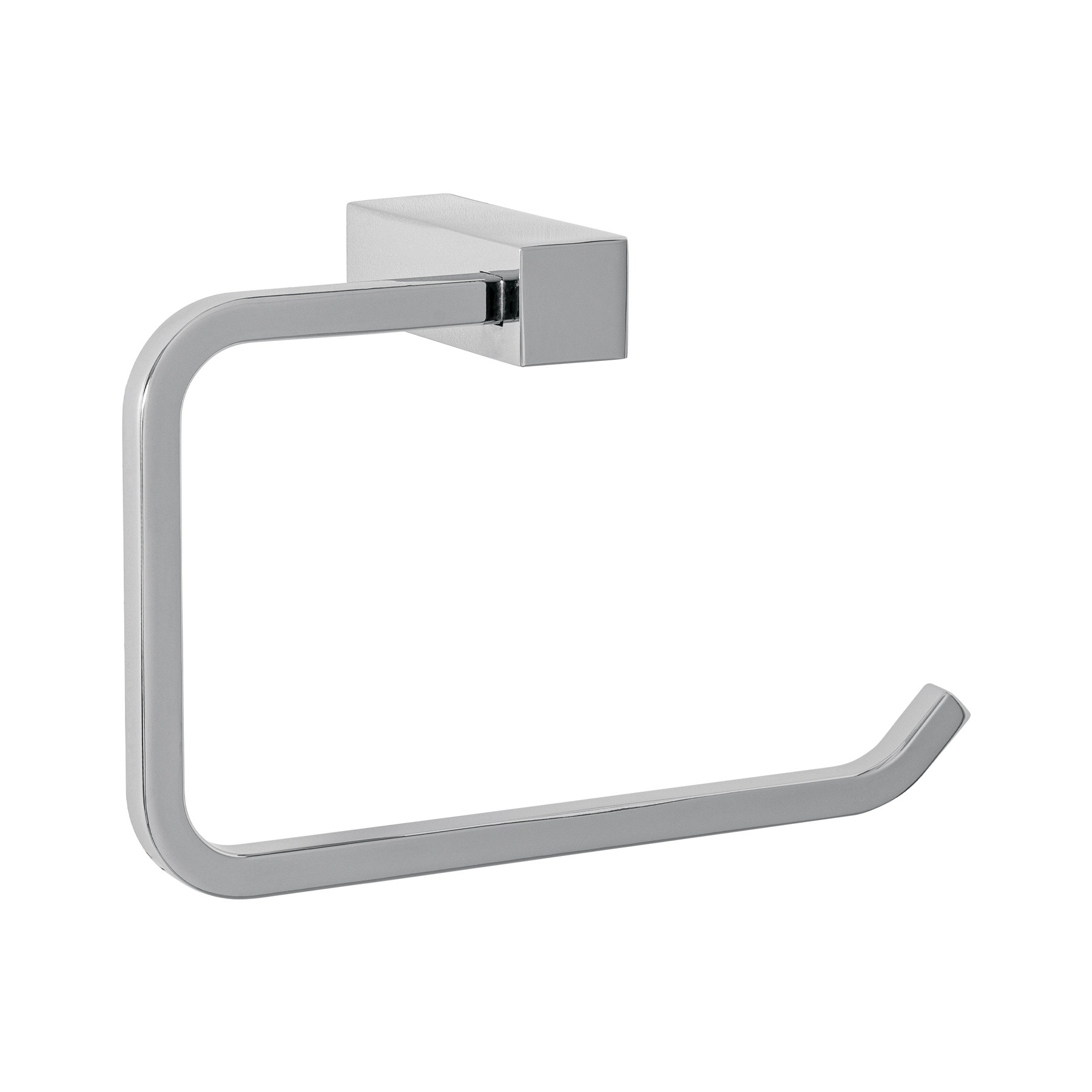 Portarrollo sin cubierta, cromo, FOSET KUBO