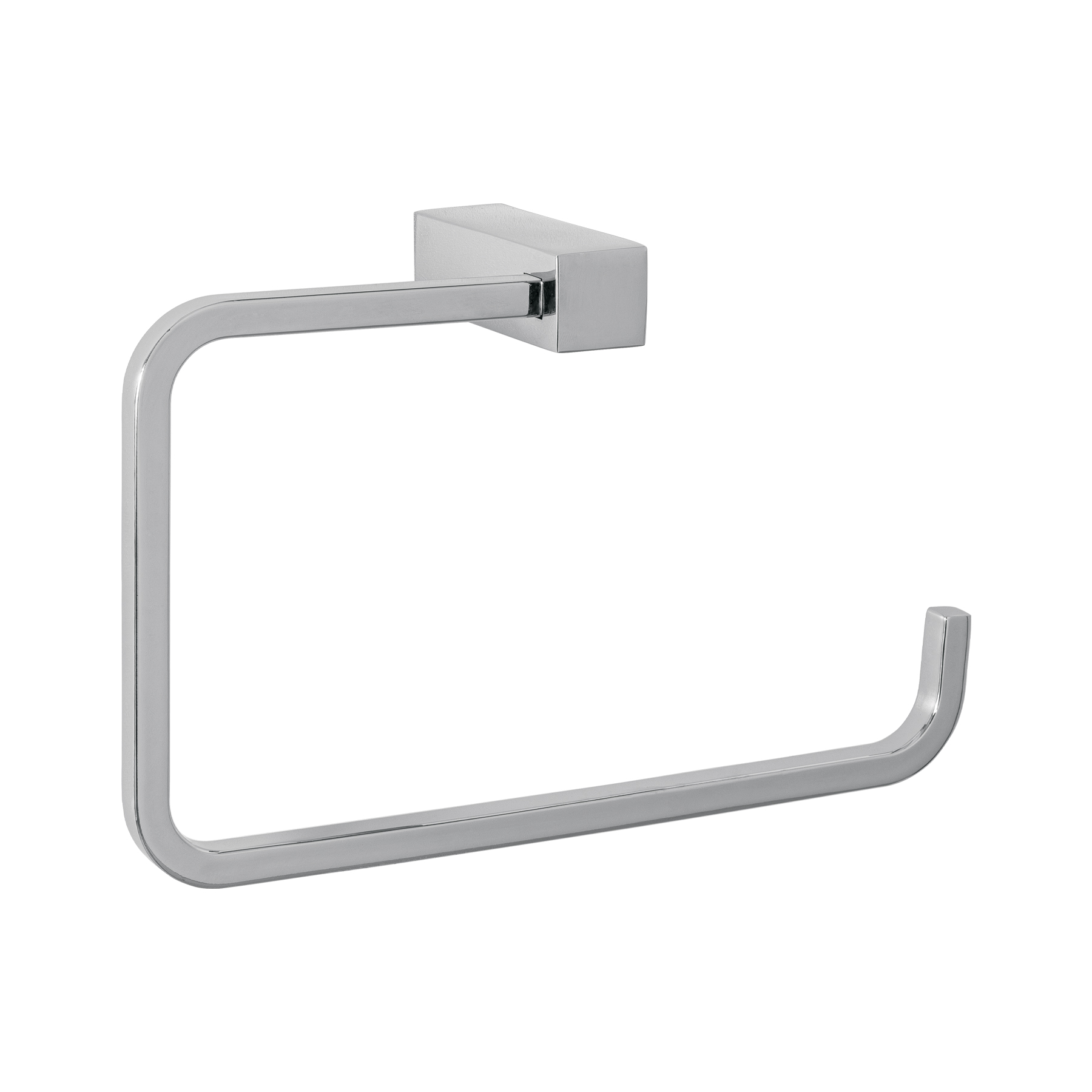 Toallero de argolla, cromo, FOSET KUBO