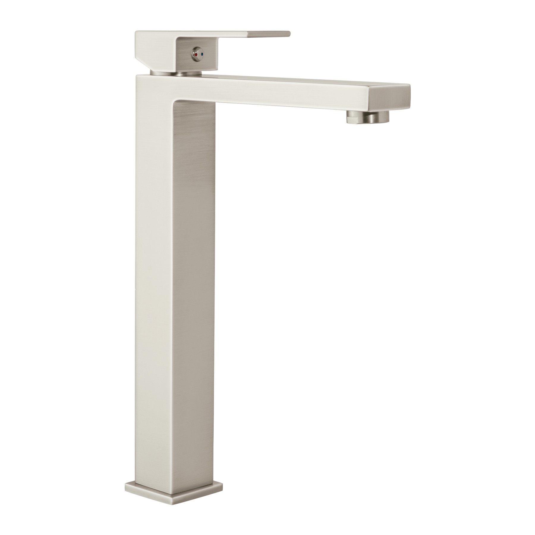 Monomando alto para lavabo, satín, FOSET KUBO