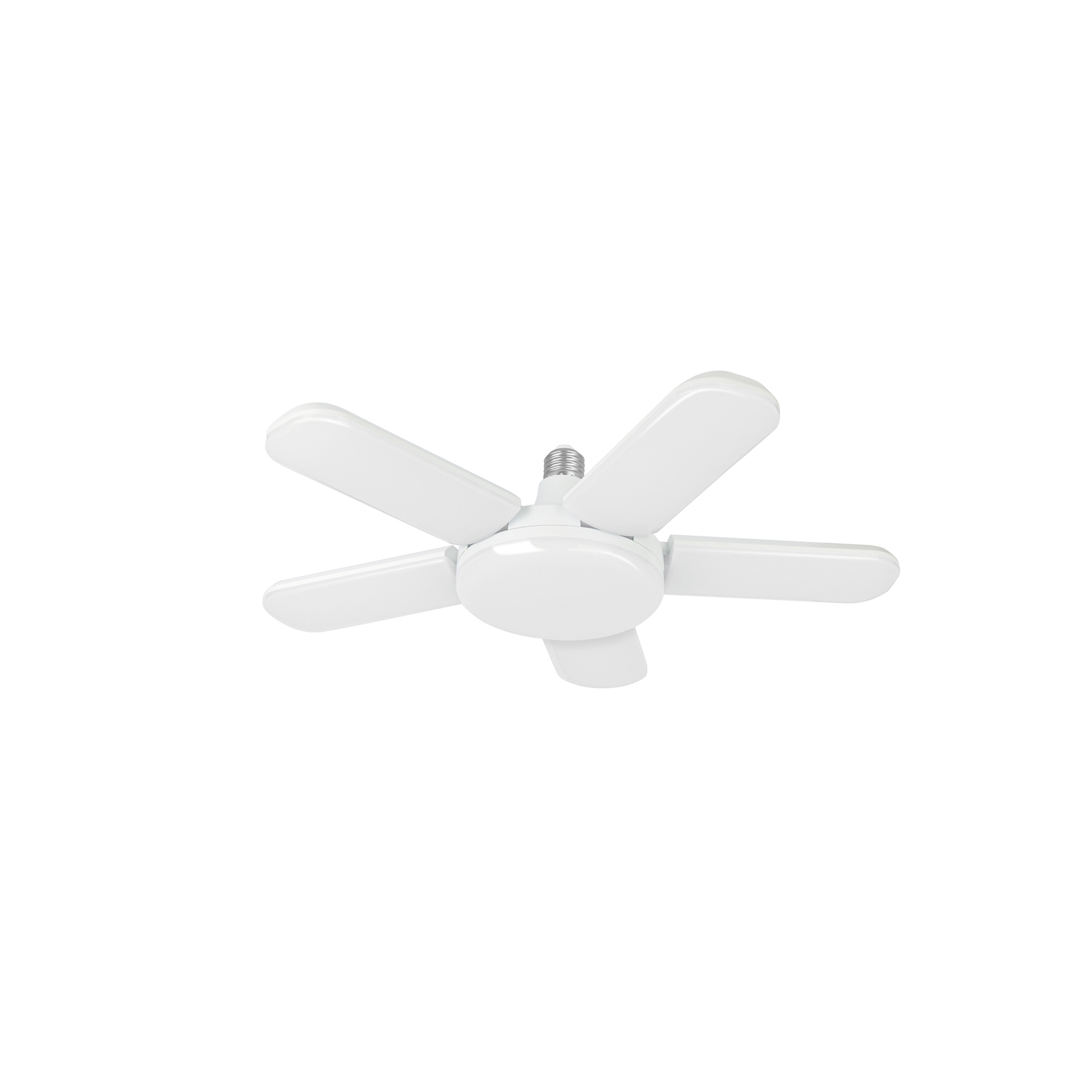 Lámpara LED 50W tipo ventilador, 5 aspas ajustables, VOLTECK