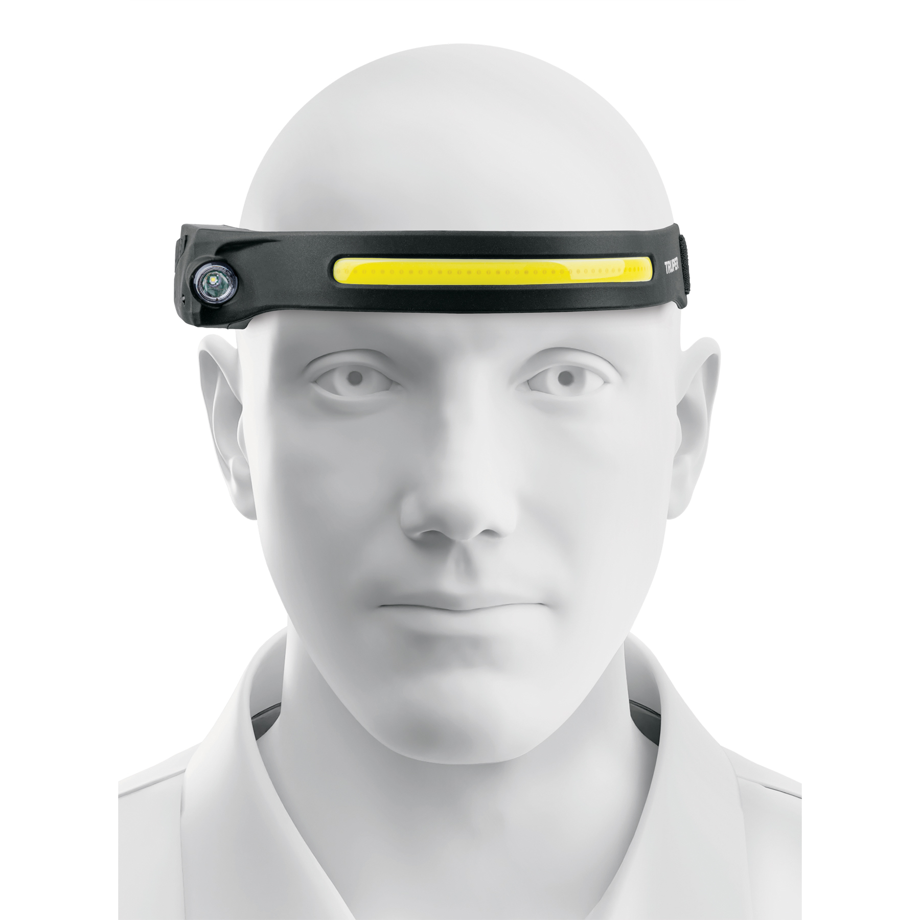 Linterna de minero LED 350 lm con sensor, recargable, TRUPER