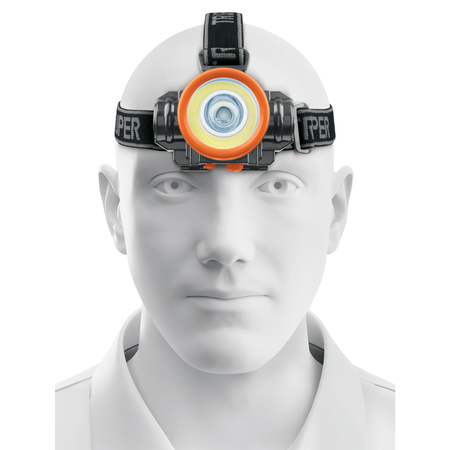 Linterna de minero LED 80 lm, recargable, TRUPER