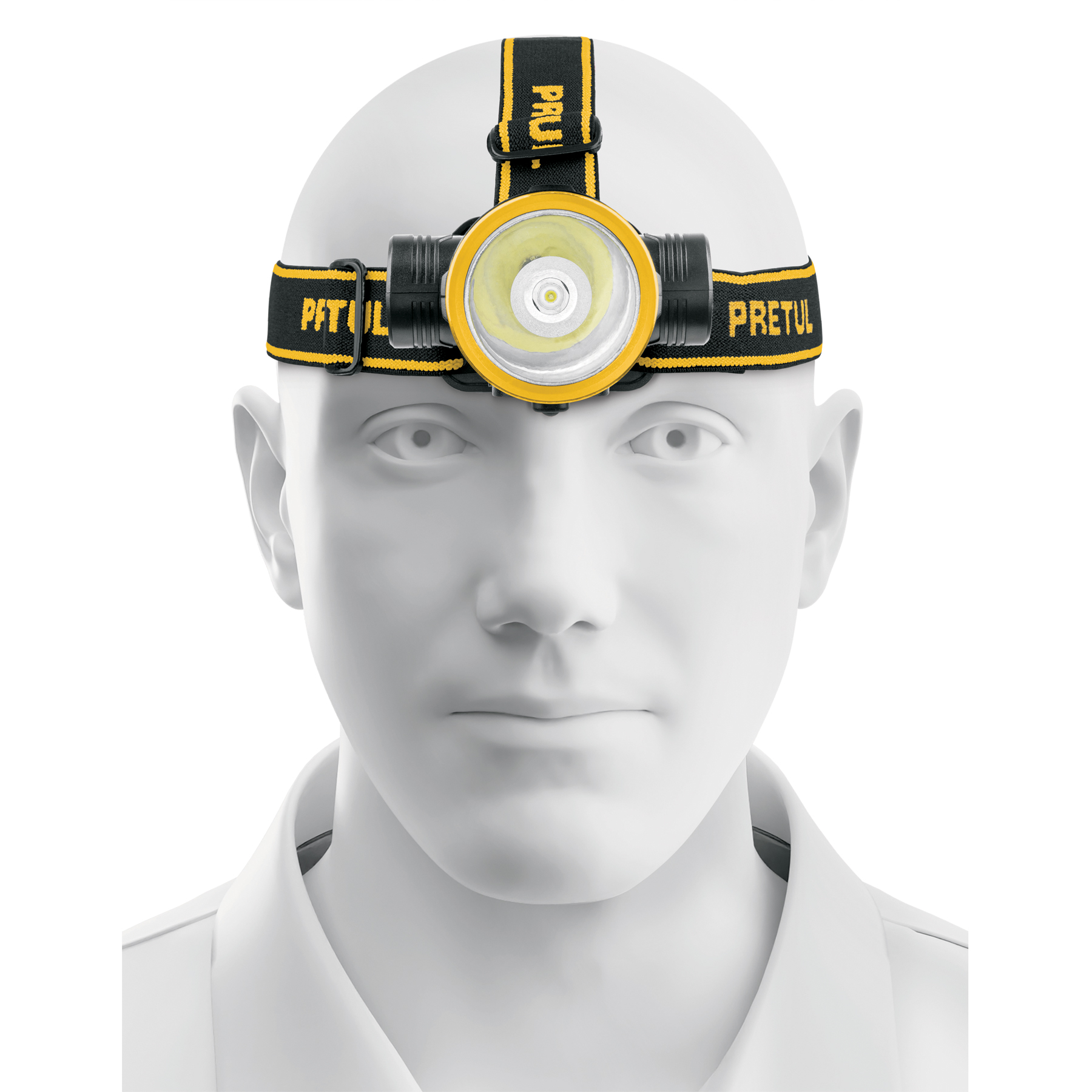 Linterna de minero LED 95 lm, recargable, PRETUL