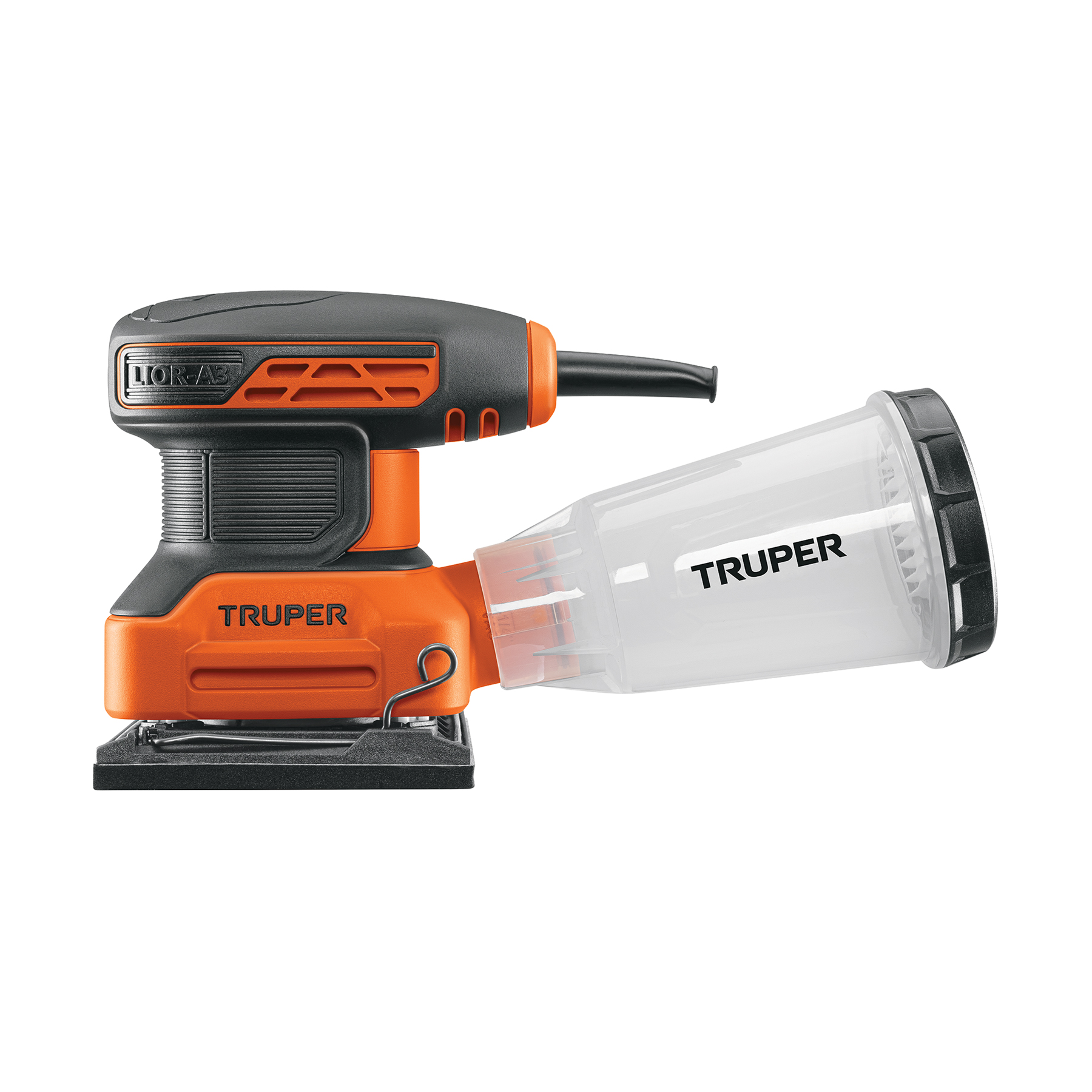 Lijadora orbital 1/4 hoja, 240W, TRUPER PRO