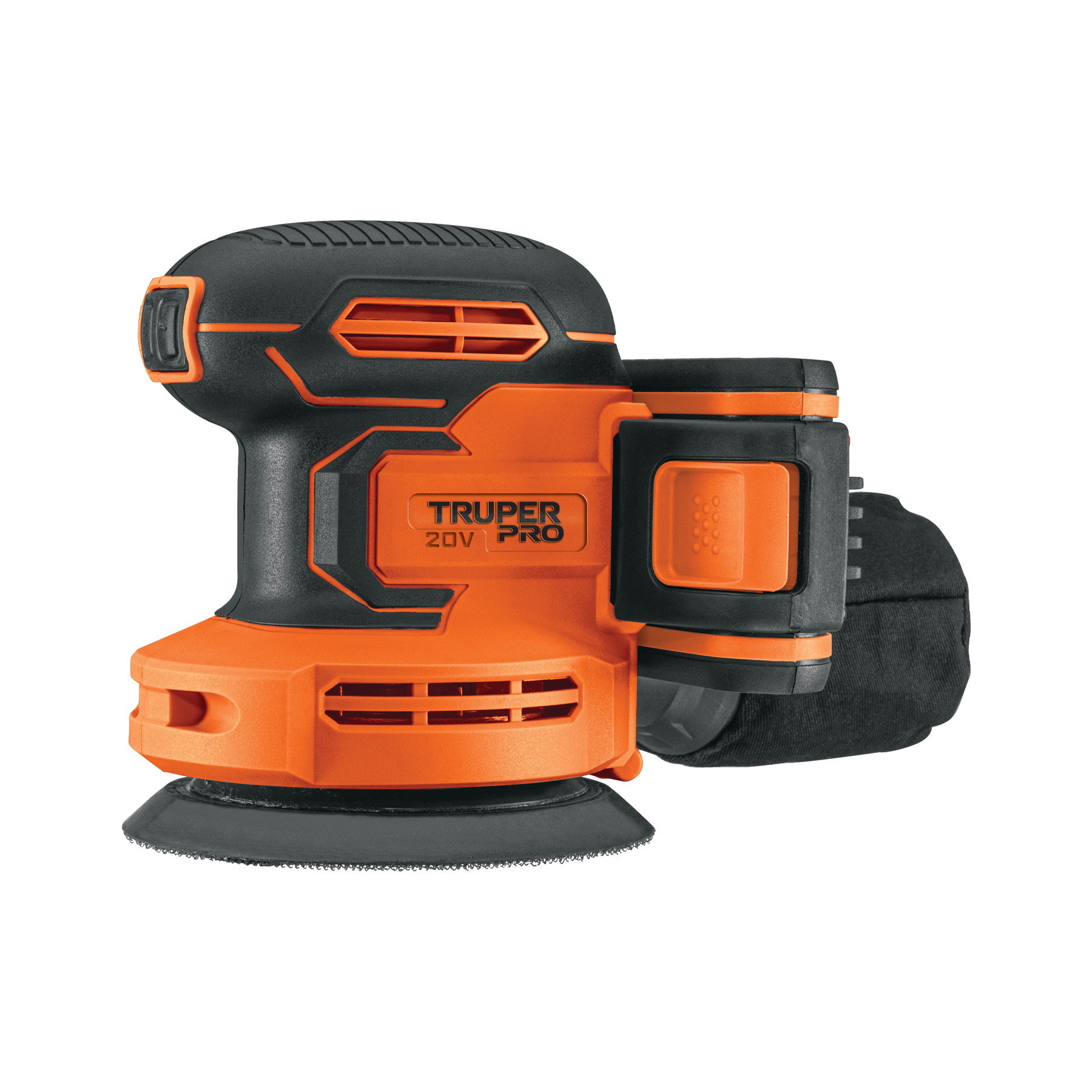 Lijadora roto-orbital 5', 20V, 1 batería 2Ah, TRUPER PRO