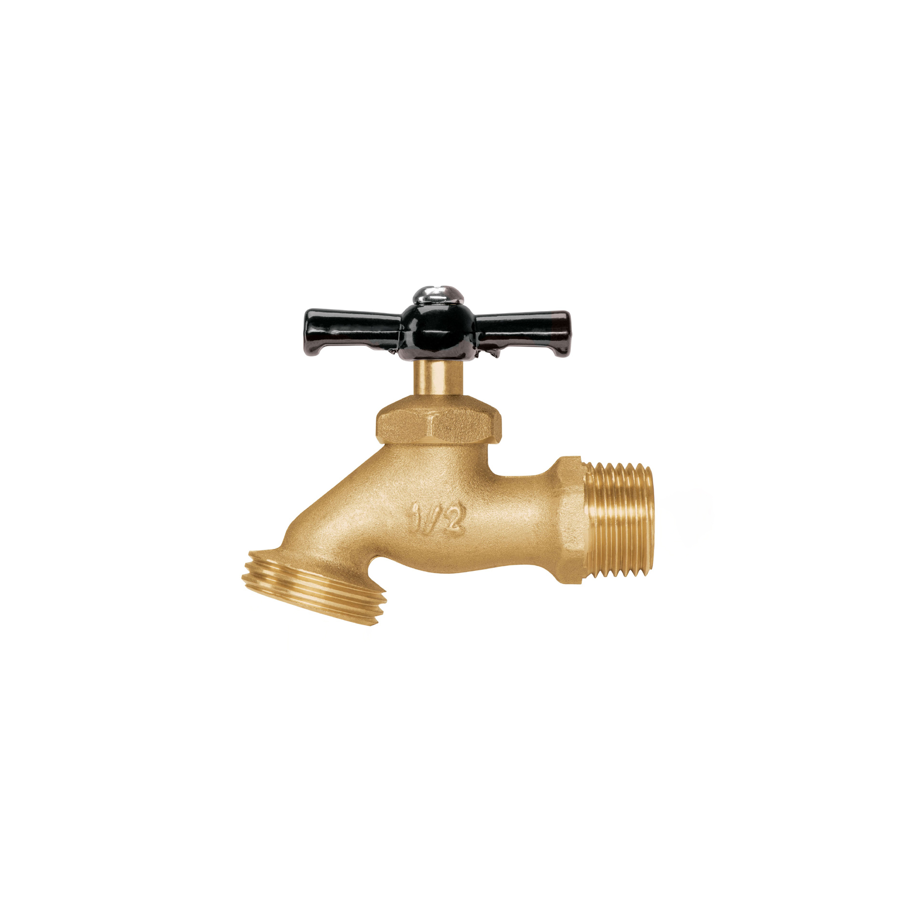 Llave p/manguera, de latón, 100g, 1/2', granel, PRETUL