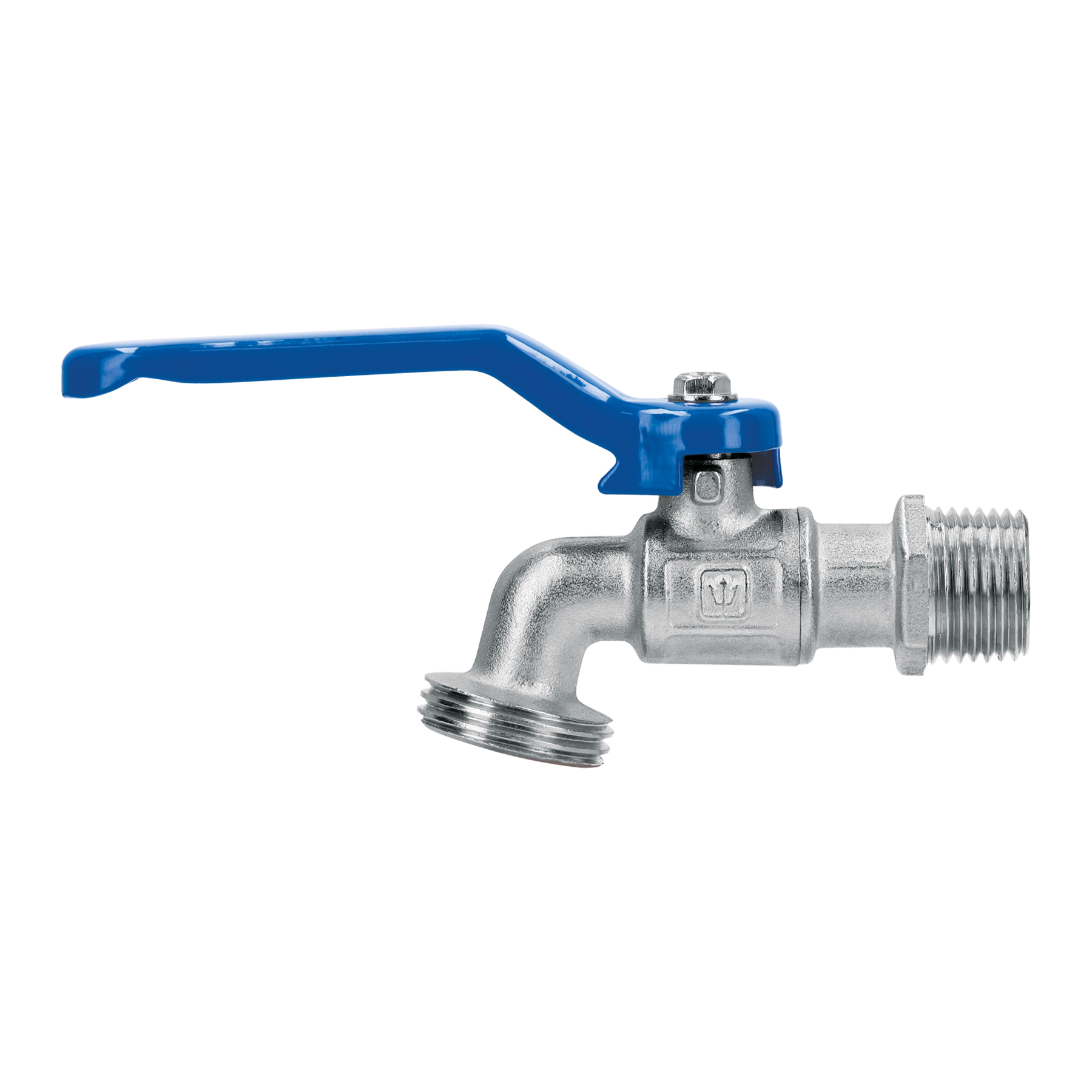 Llave de esfera de latón 1/2', 140 g, s/adaptador, Foset