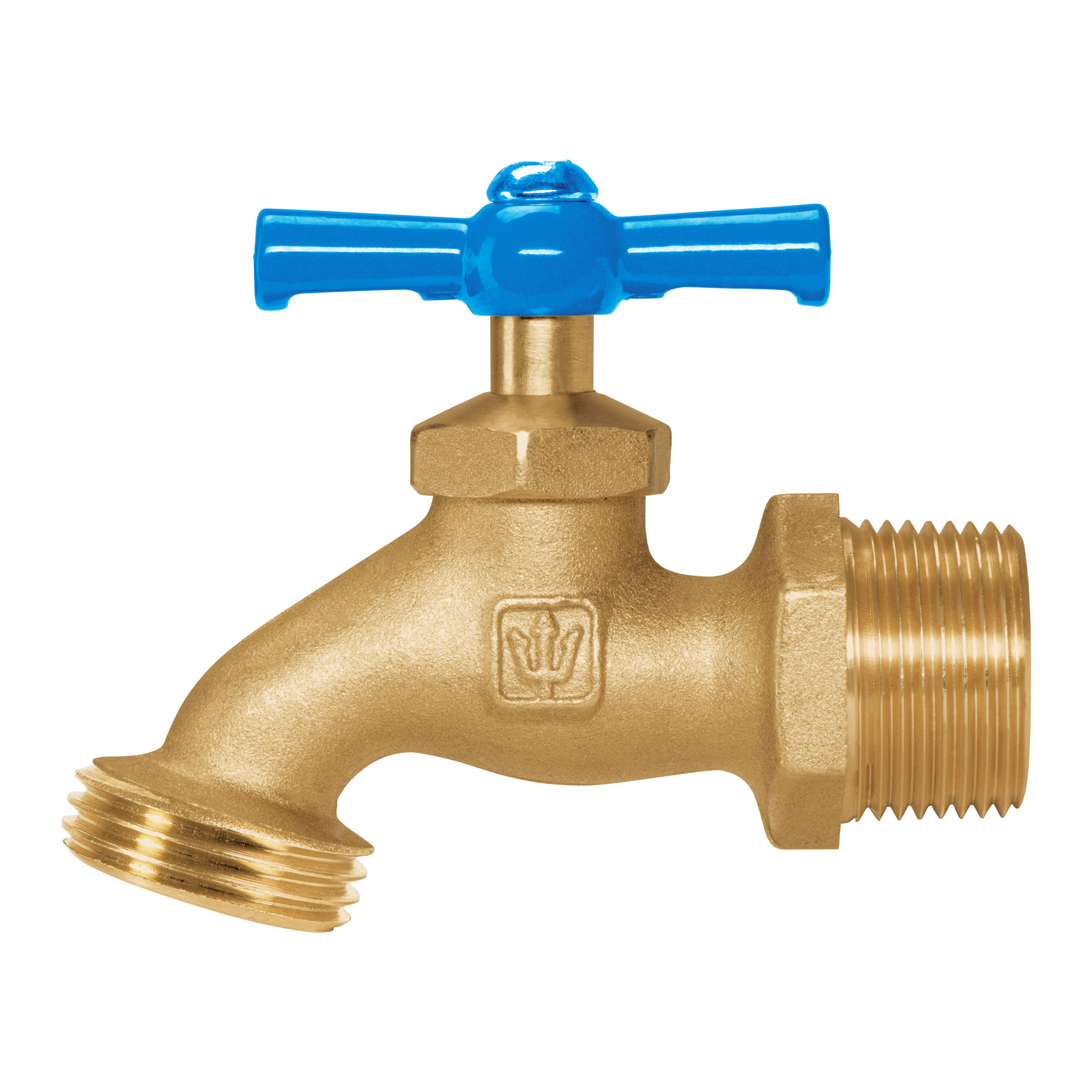 Llave p/manguera, de latón, 180g, 3/4', granel, FOSET