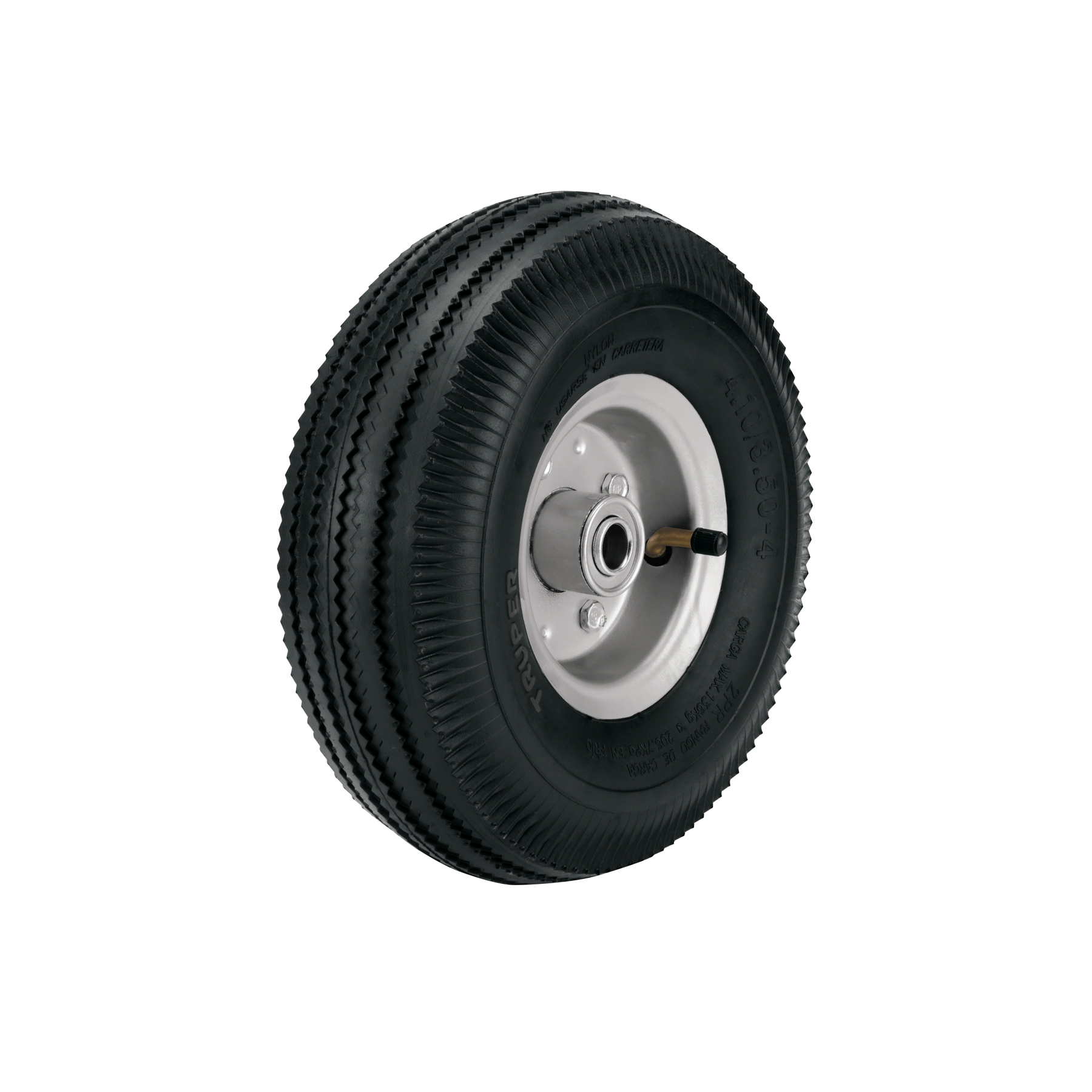 Rueda neumática 10' para eje central, Truper