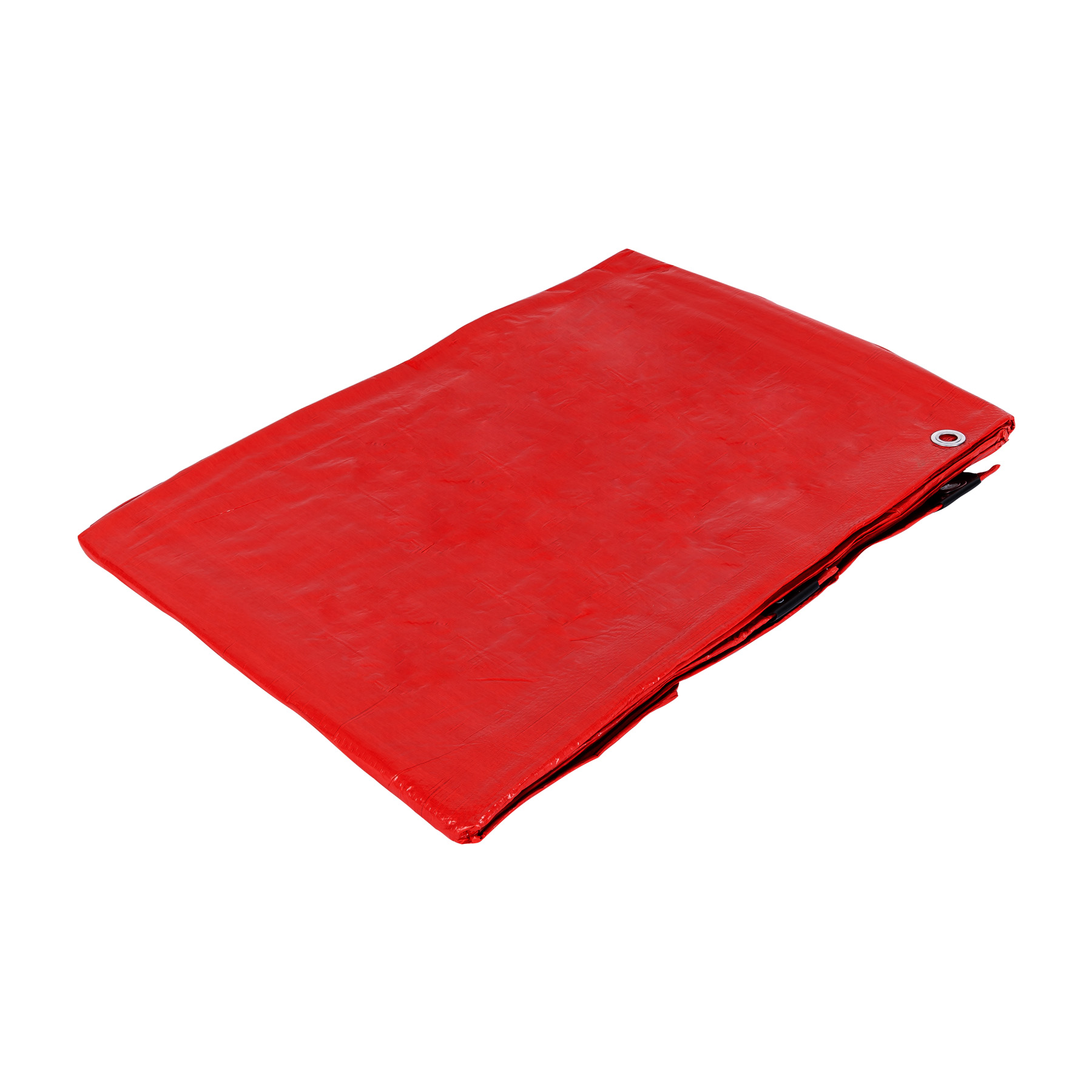 Lona de polietileno 3 x 6 m, roja, 110 g/m2, PRETUL