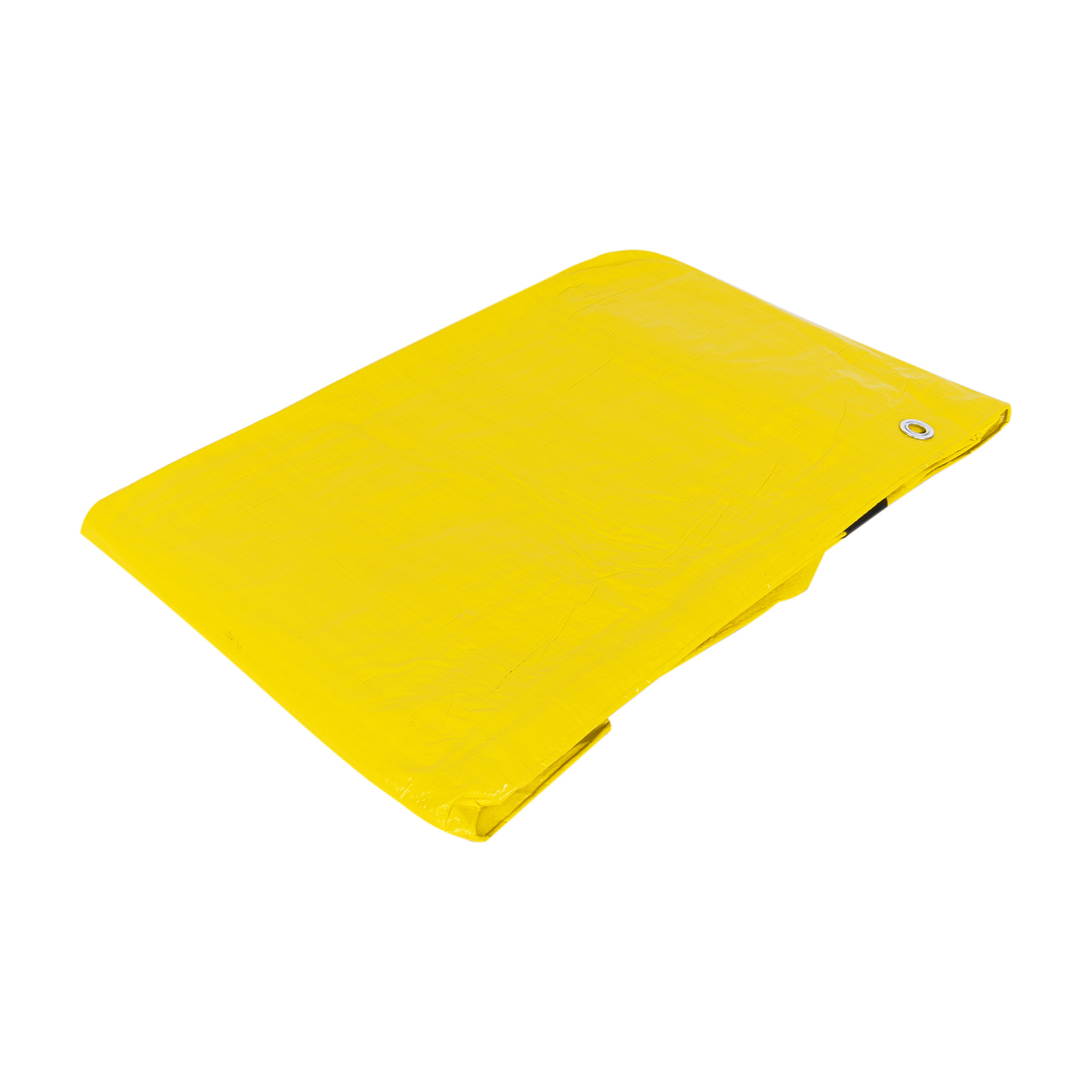 Lona de polietileno 4 x 4 m, amarilla, 110 g/m2, PRETUL