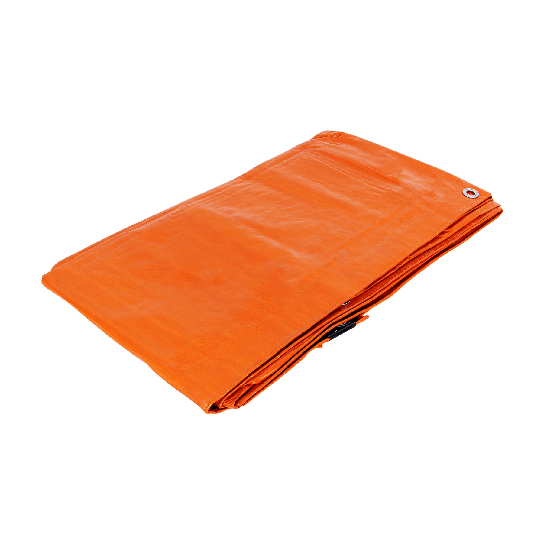 Lona de polietileno 4 x 4 m, naranja, 110 g/m2, PRETUL