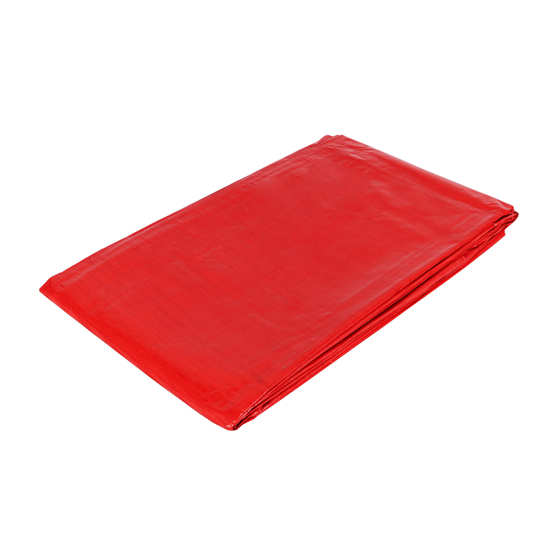 Lona de polietileno 4 x 4 m, roja, 110 g/m2, PRETUL