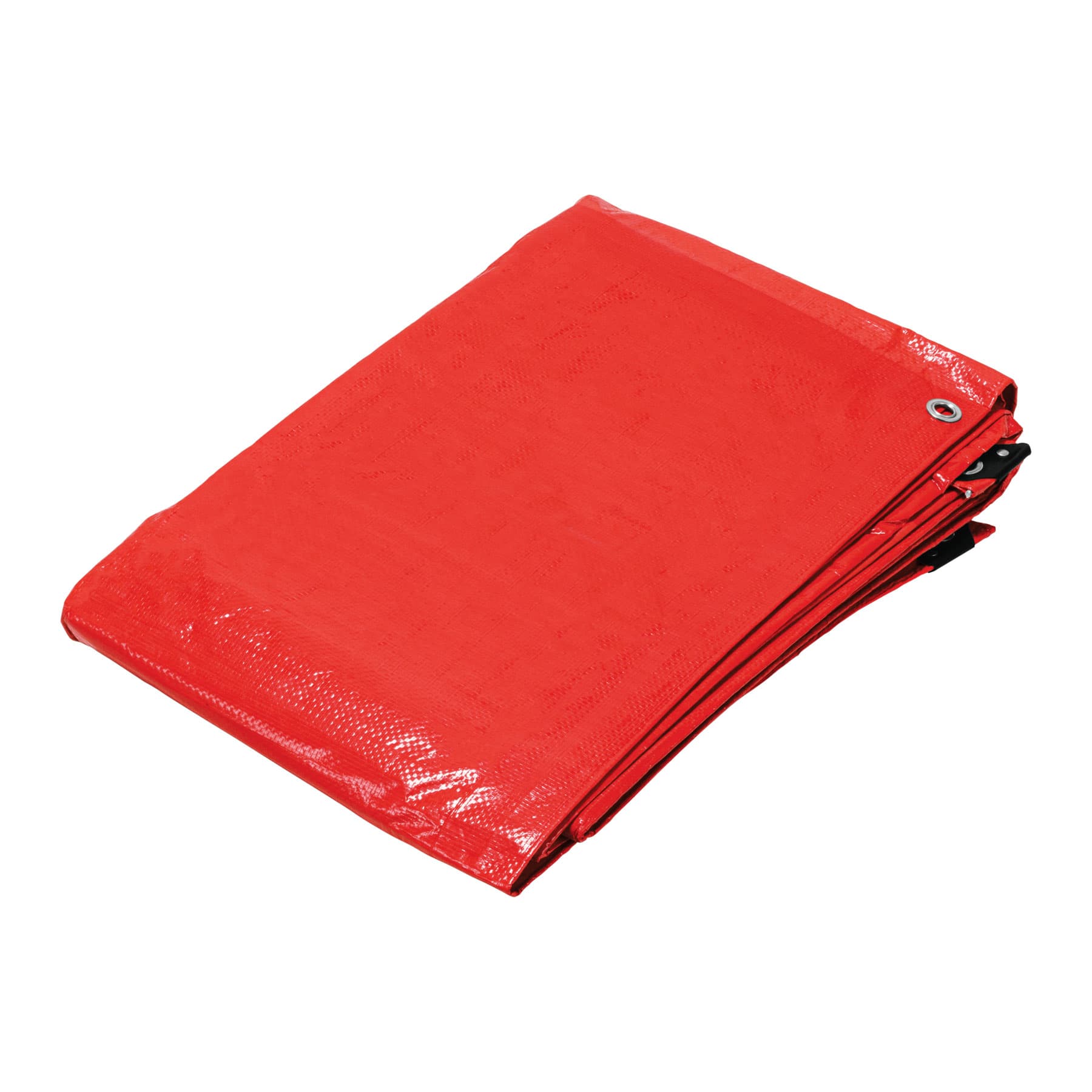 Lona de polietileno 5 x 6 m, roja, 110 g/m2, PRETUL