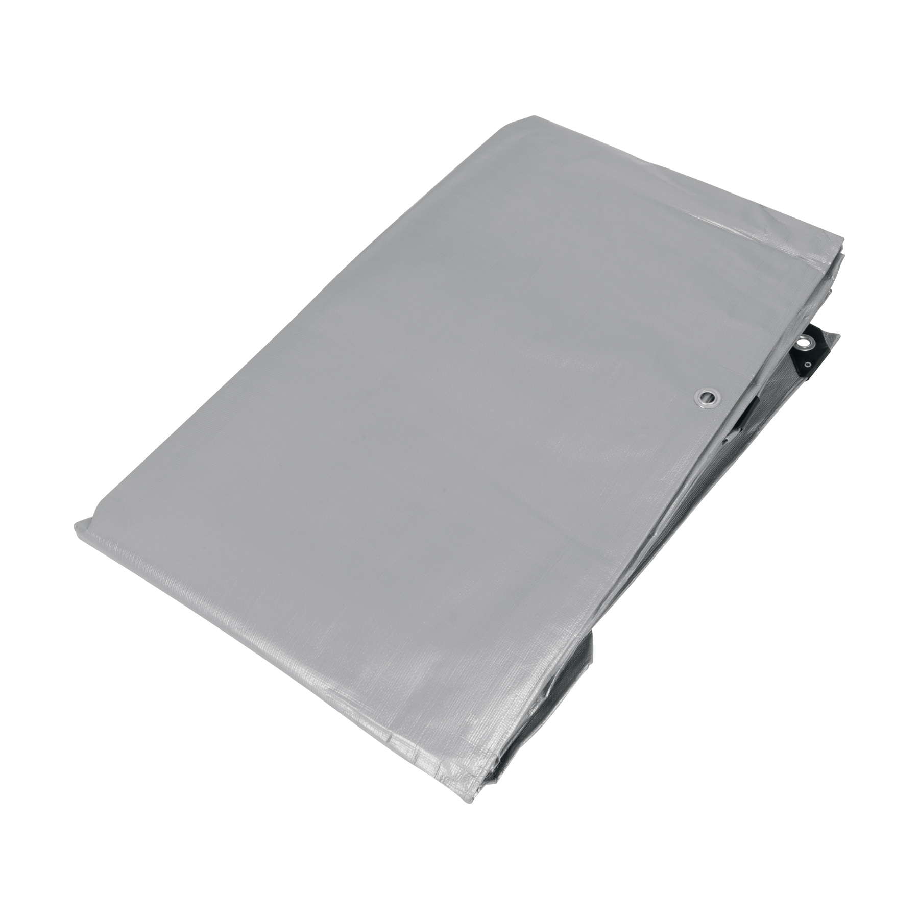Lona de polietileno reforzada 4 x 7 m, gris, 180g/m2, TRUPER