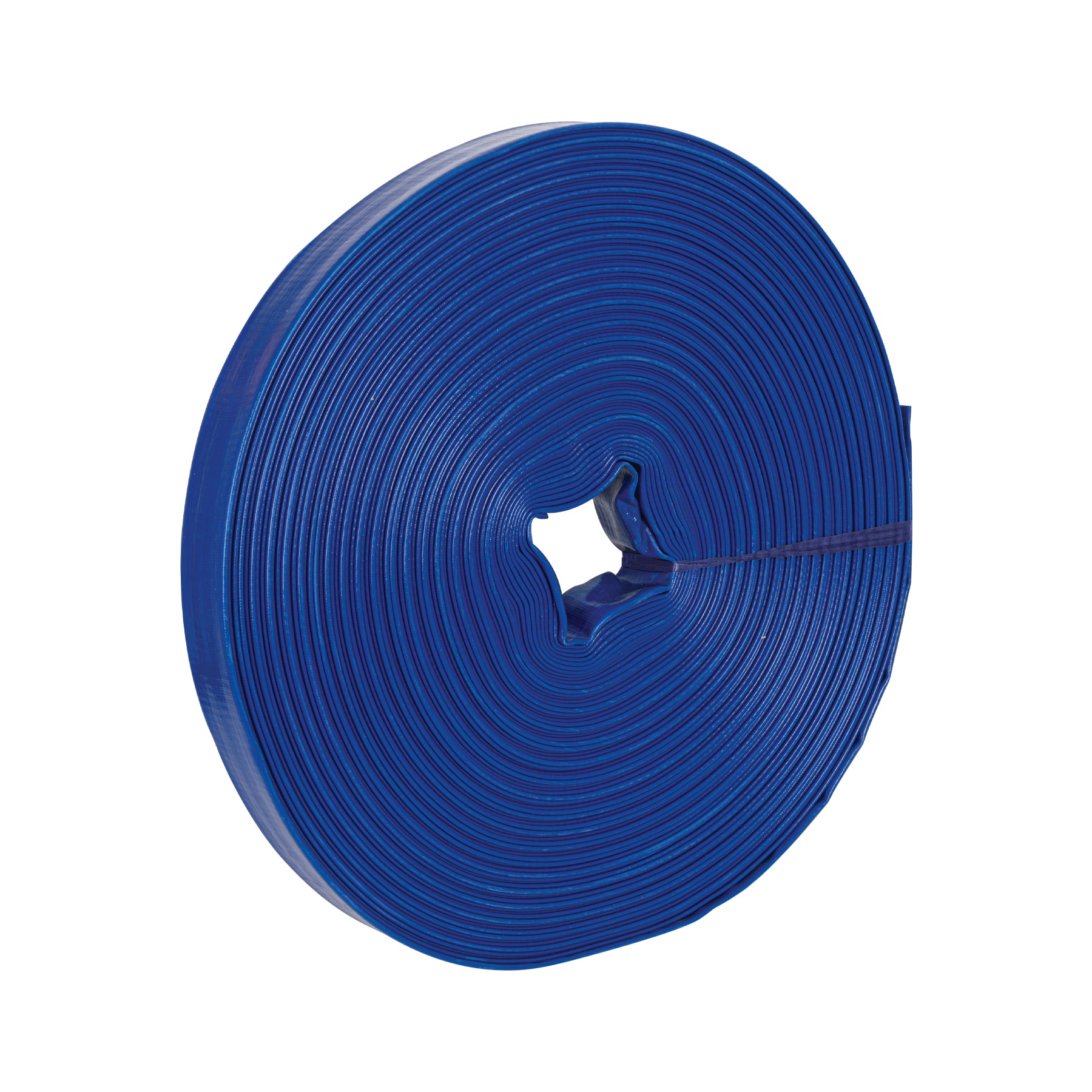 Rollo de manguera plana de 1.5'x100m de descarga p/motobomba