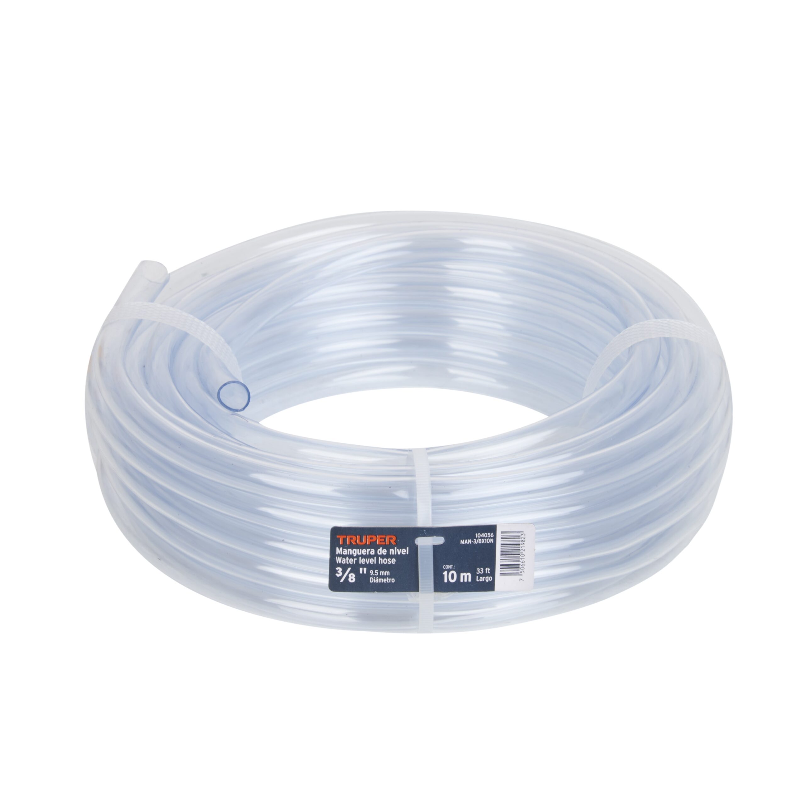 Manguera de Nivel, 3/8', rollo de 10m, TRUPER