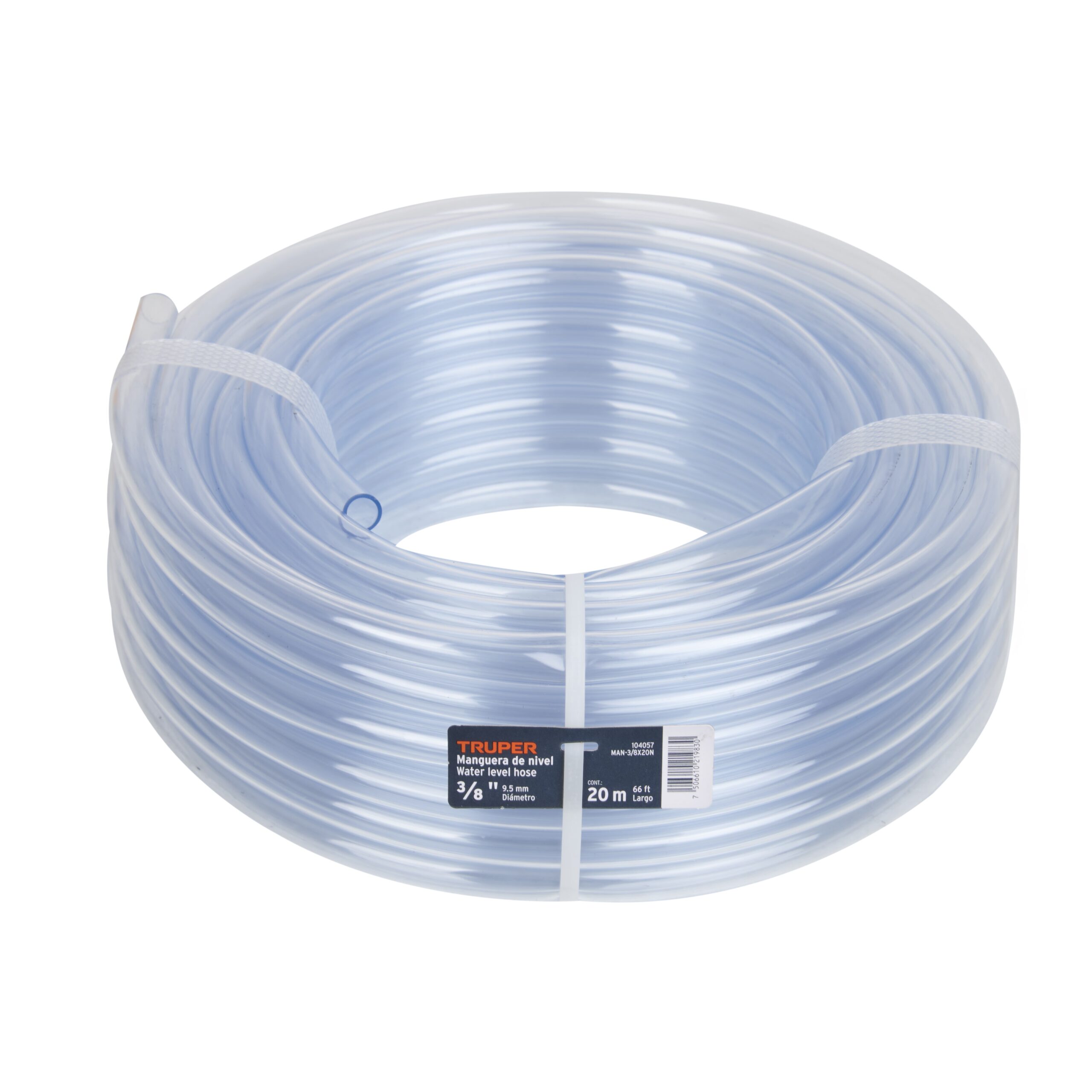 Manguera de Nivel, 3/8', rollo de 20m, TRUPER