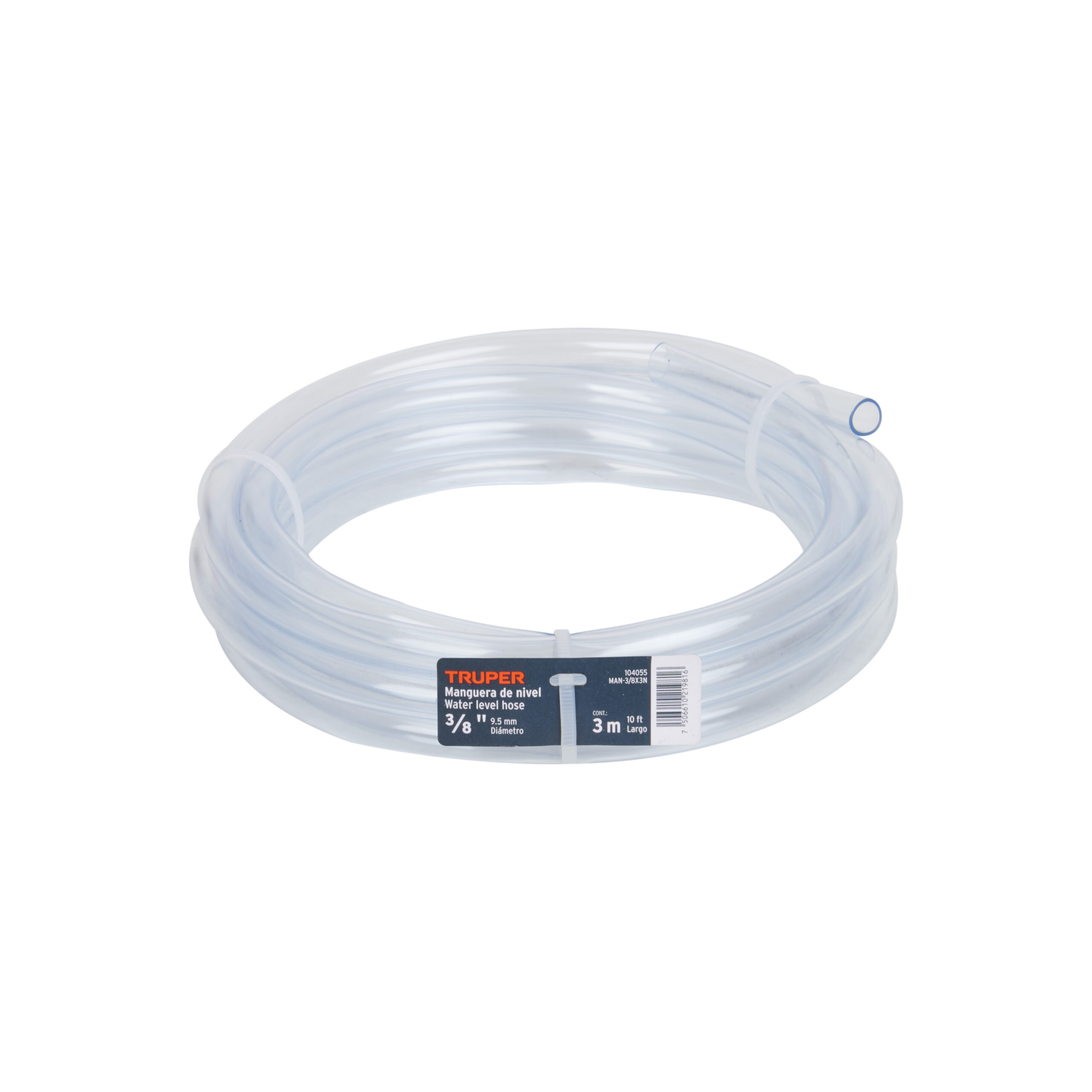 Manguera de Nivel, 3/8', rollo de 3m, TRUPER