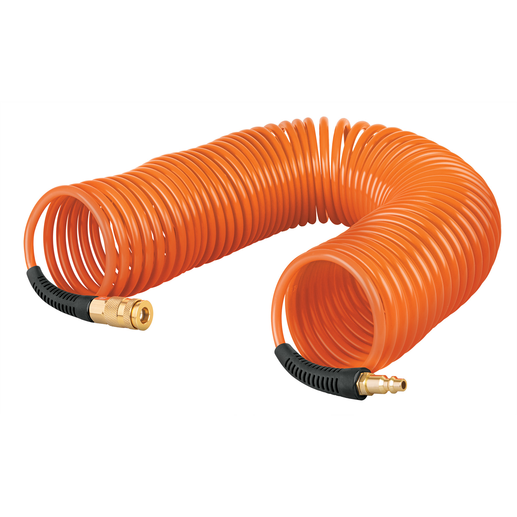 Manguera para compresor, tipo resorte, 7.6 m, TRUPER