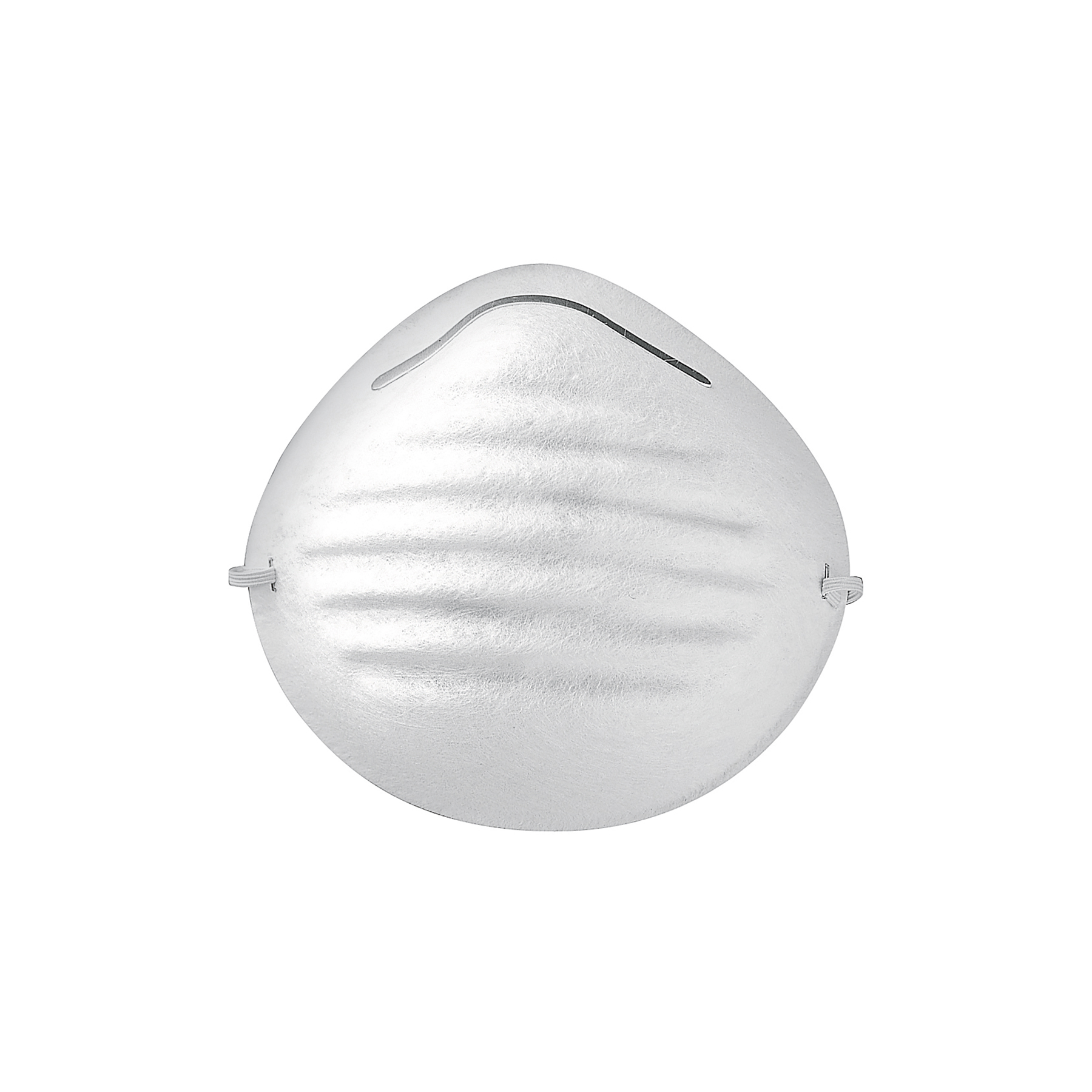 Cubrebocas tipo concha por pieza en caja de 50 pz, Truper